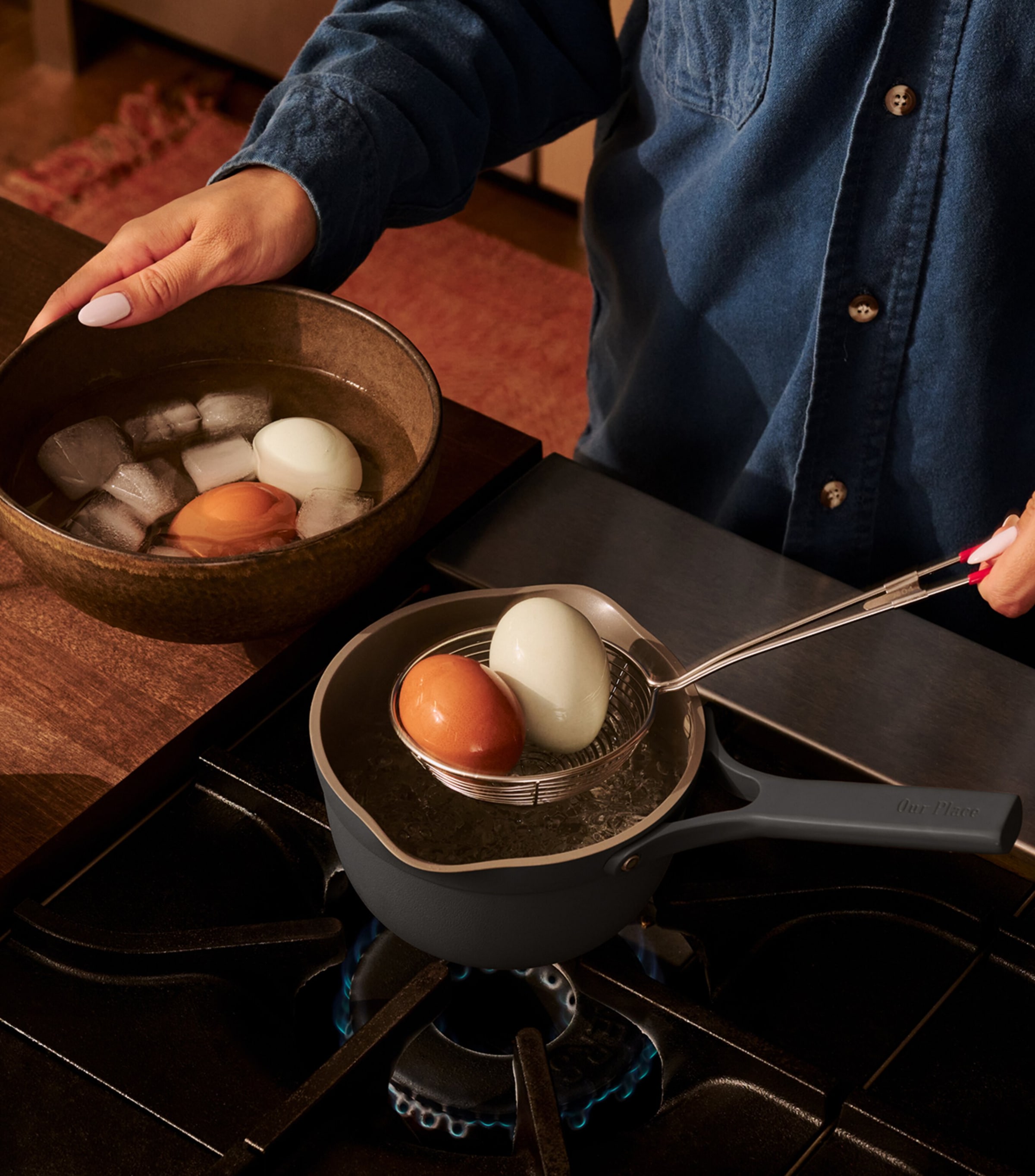 OUR PLACE Tiny Cookware Duo Char Image 9