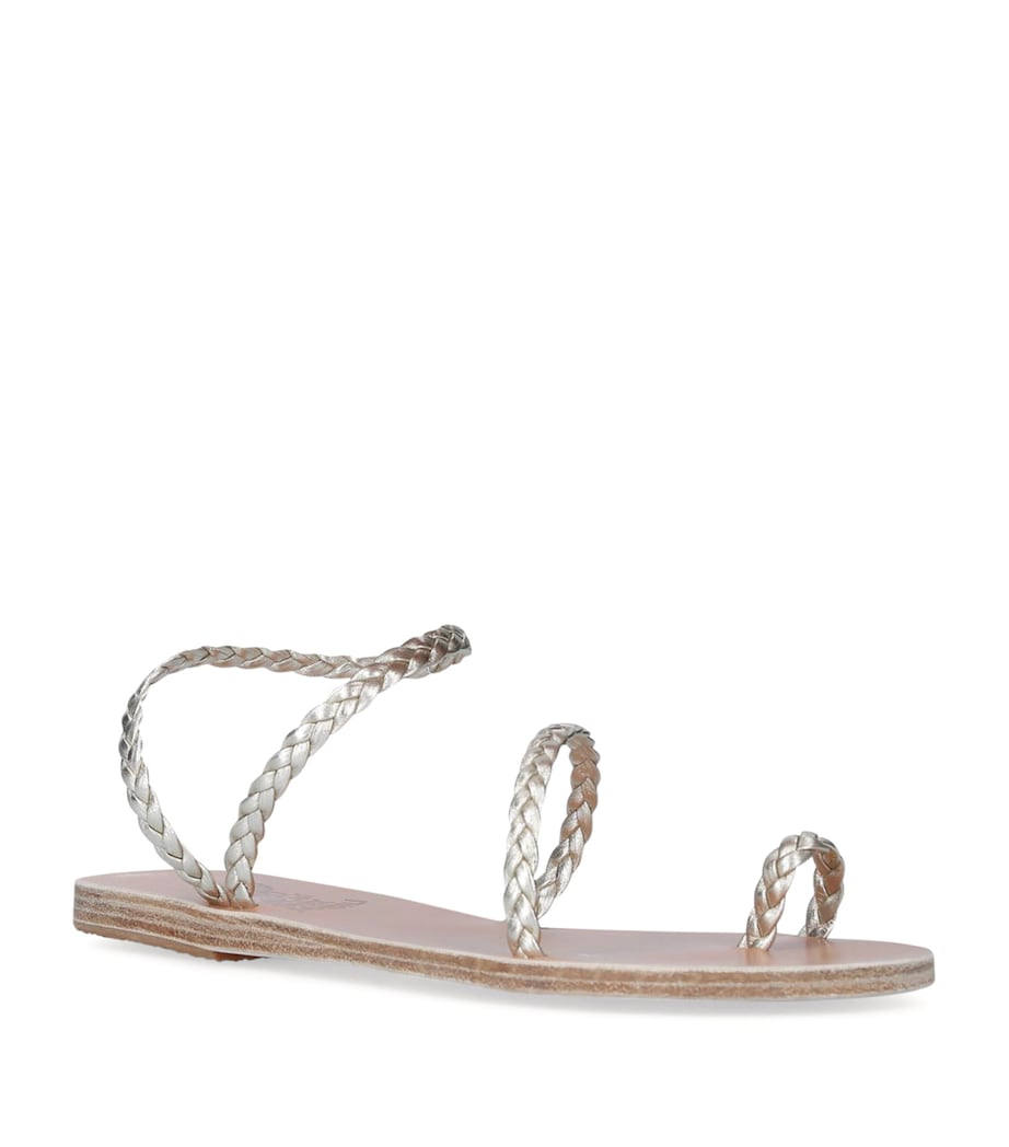 Leather Eleftheria Sandals GOLD Image 1