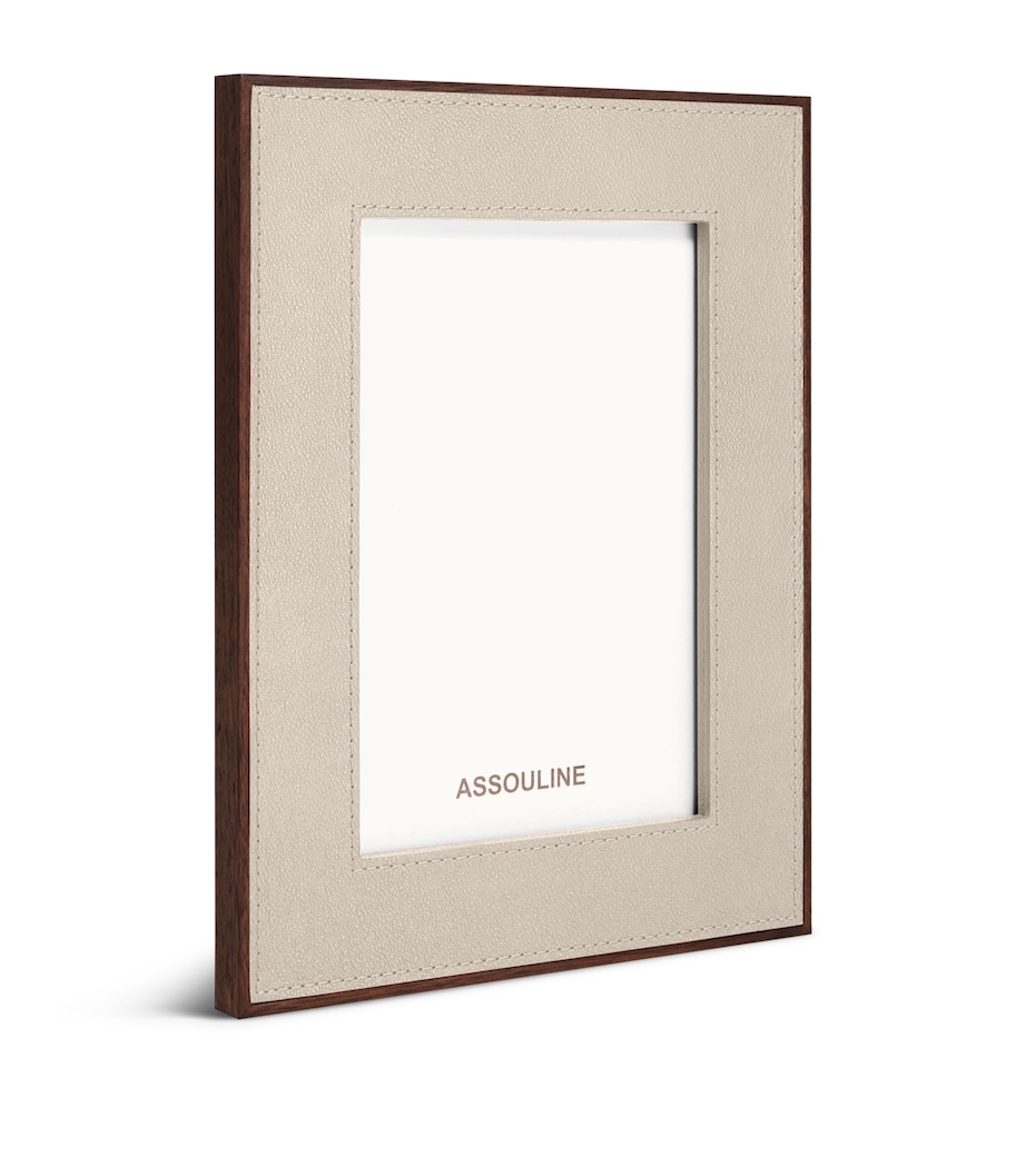 Leather Heritage Frame (5" x 7") STONE Image 2