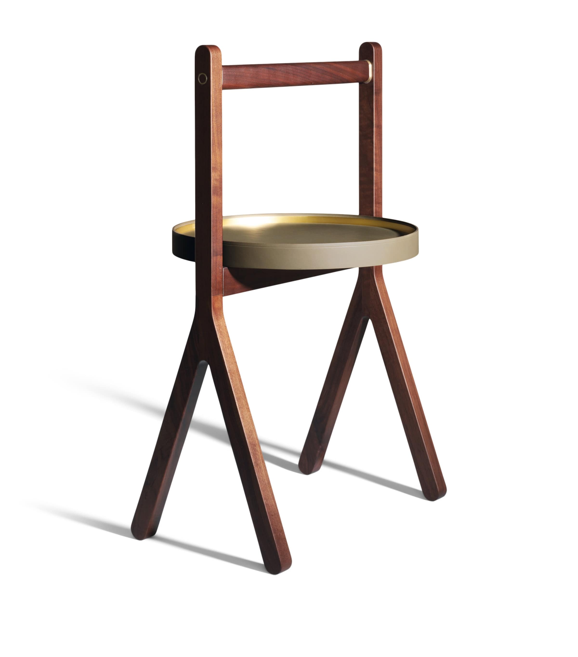 Poltrona Frau Ren Side Table Saddle Extra Polvere Image 1
