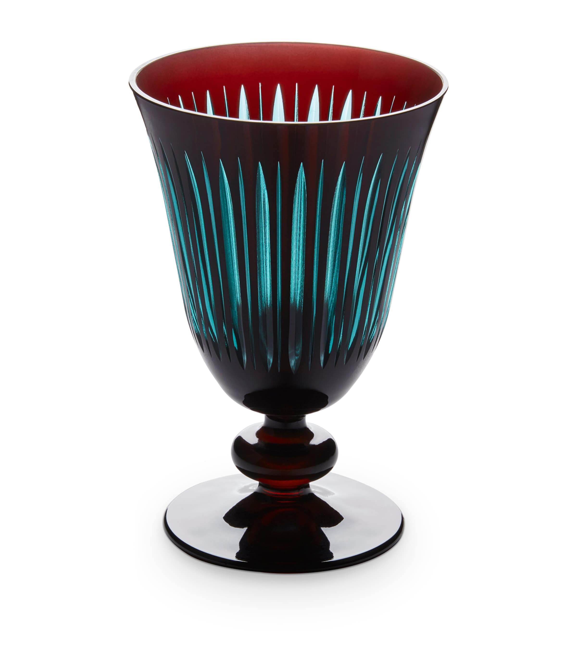 L'Objet Prism Wine Glasses (Set of 4) Bordeaux Image 1