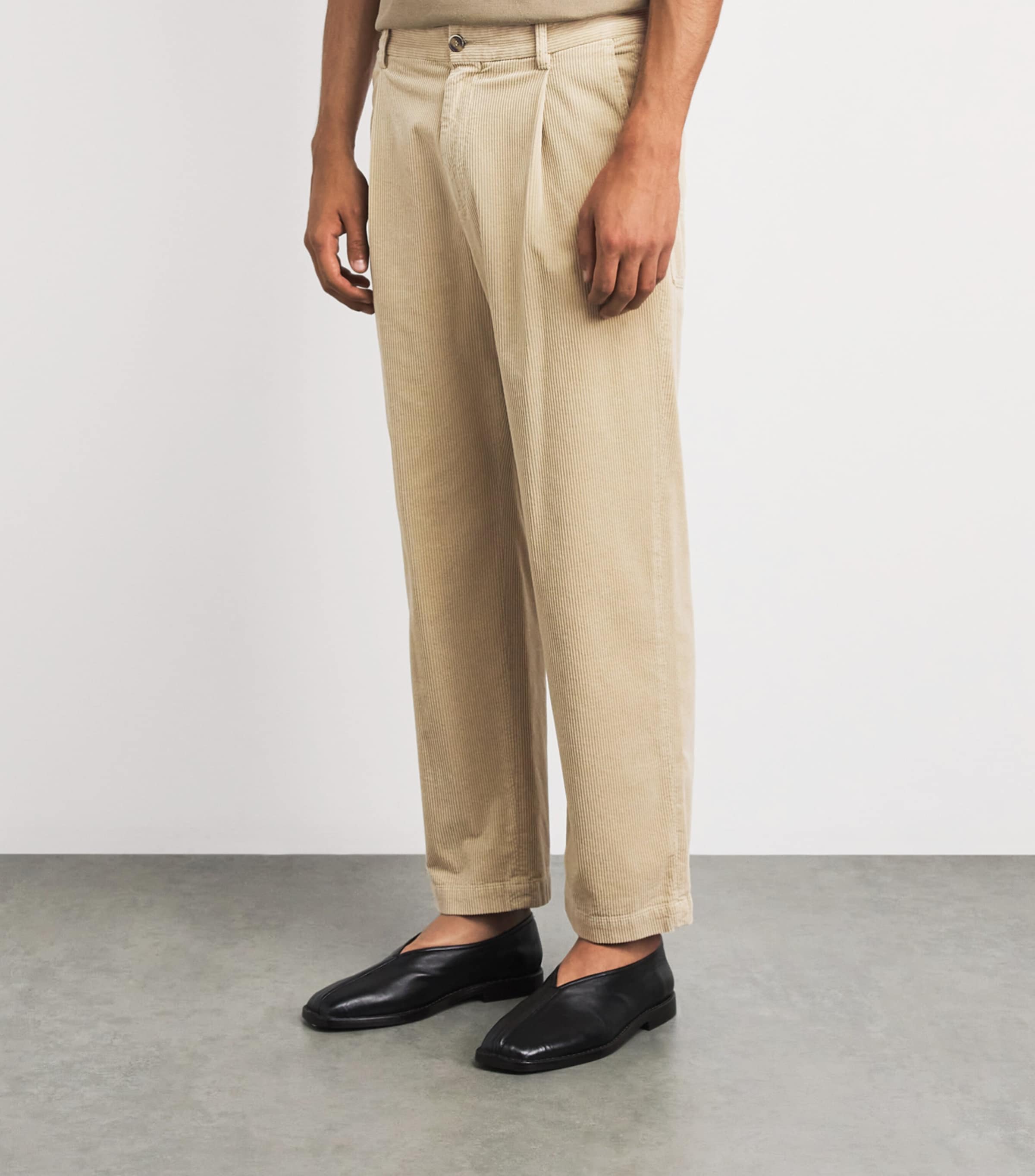 Barena Mens Corduroy Straight Trousers Sasso Image 3