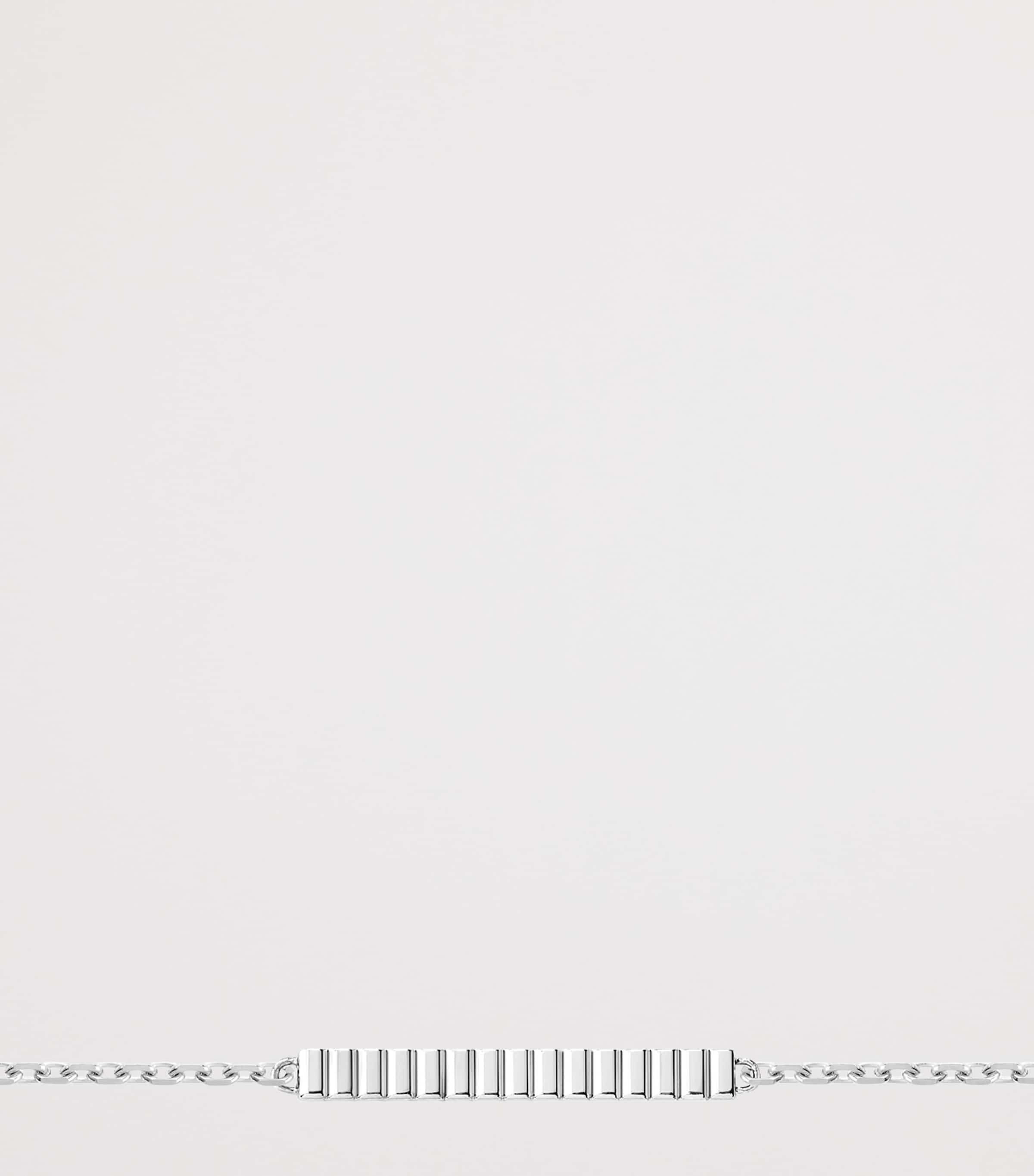 Boucheron White Gold Quatre Grosgrain Chain Bracelet White Gold Image 3