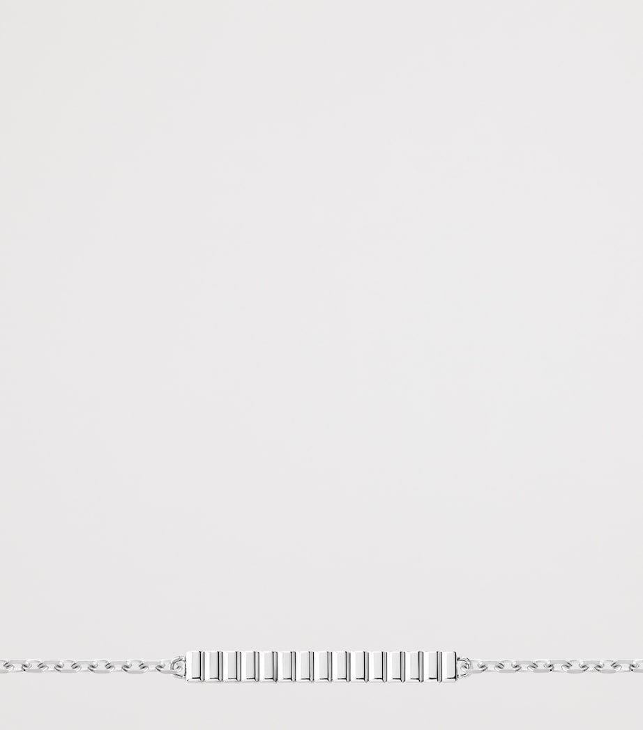 Boucheron White Gold Quatre Grosgrain Chain Bracelet White Gold Image 3