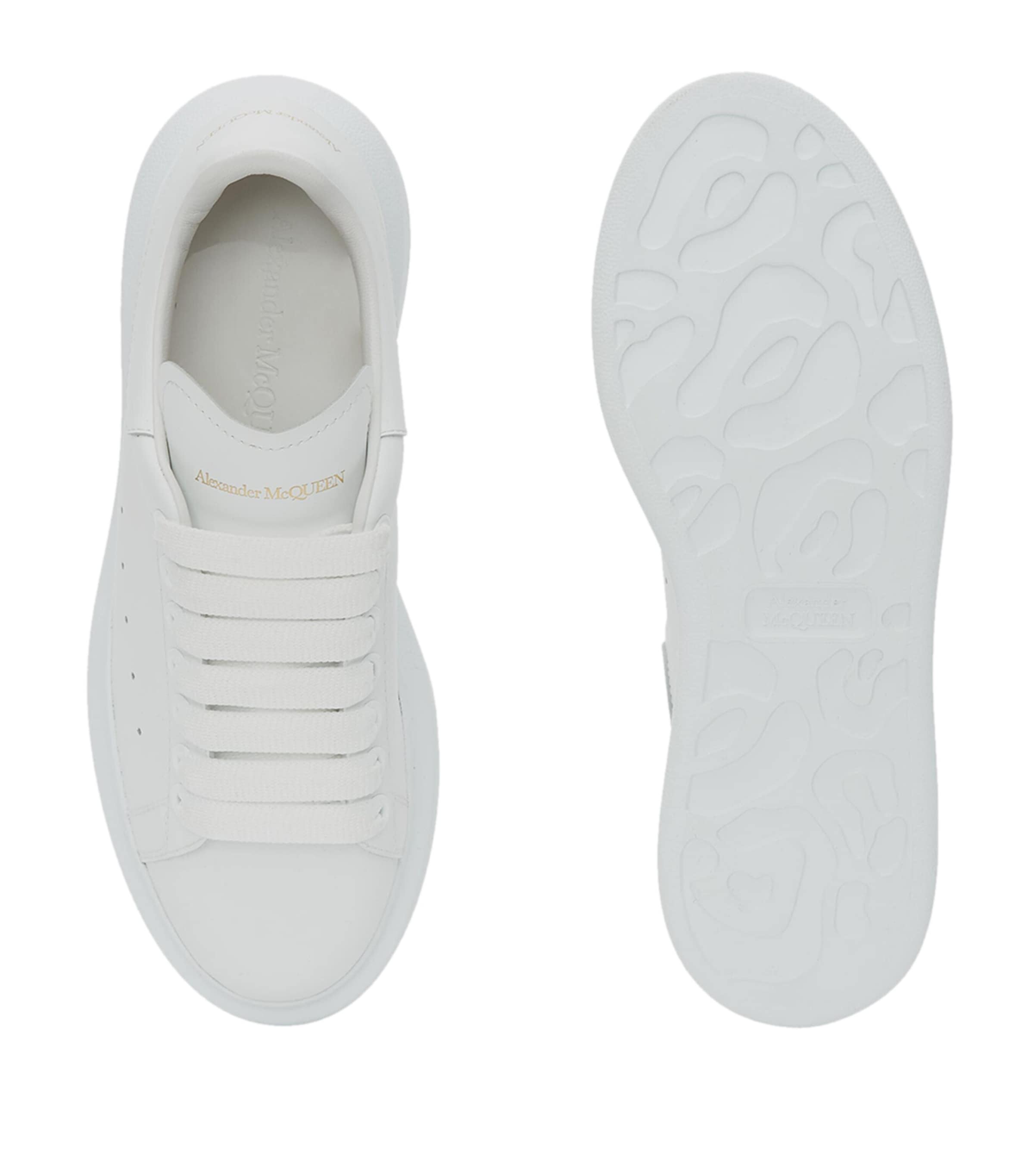 McQueen Leather Oversized Sneakers Image 4