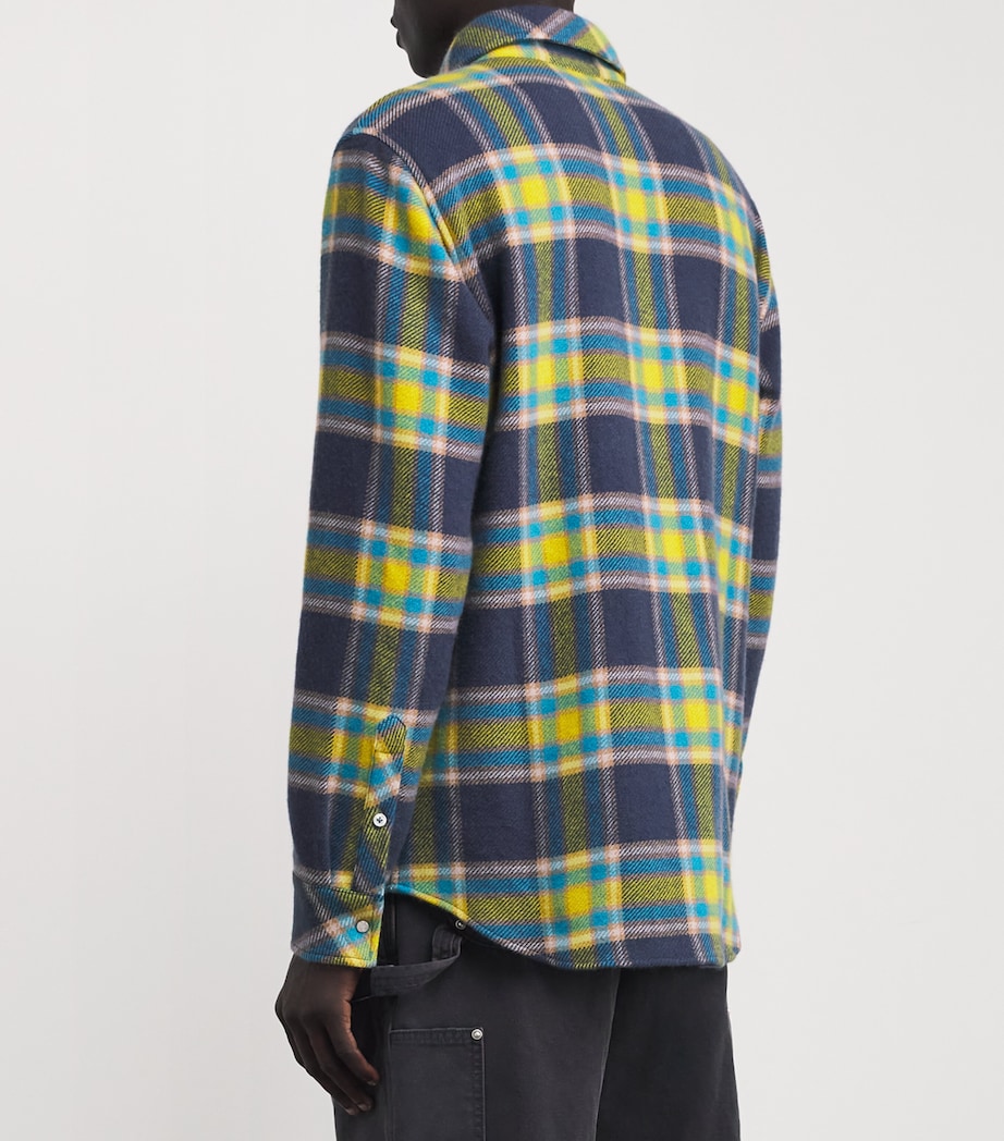 Cashmere Plaid Shirt ROSE QUARTZ Image 4