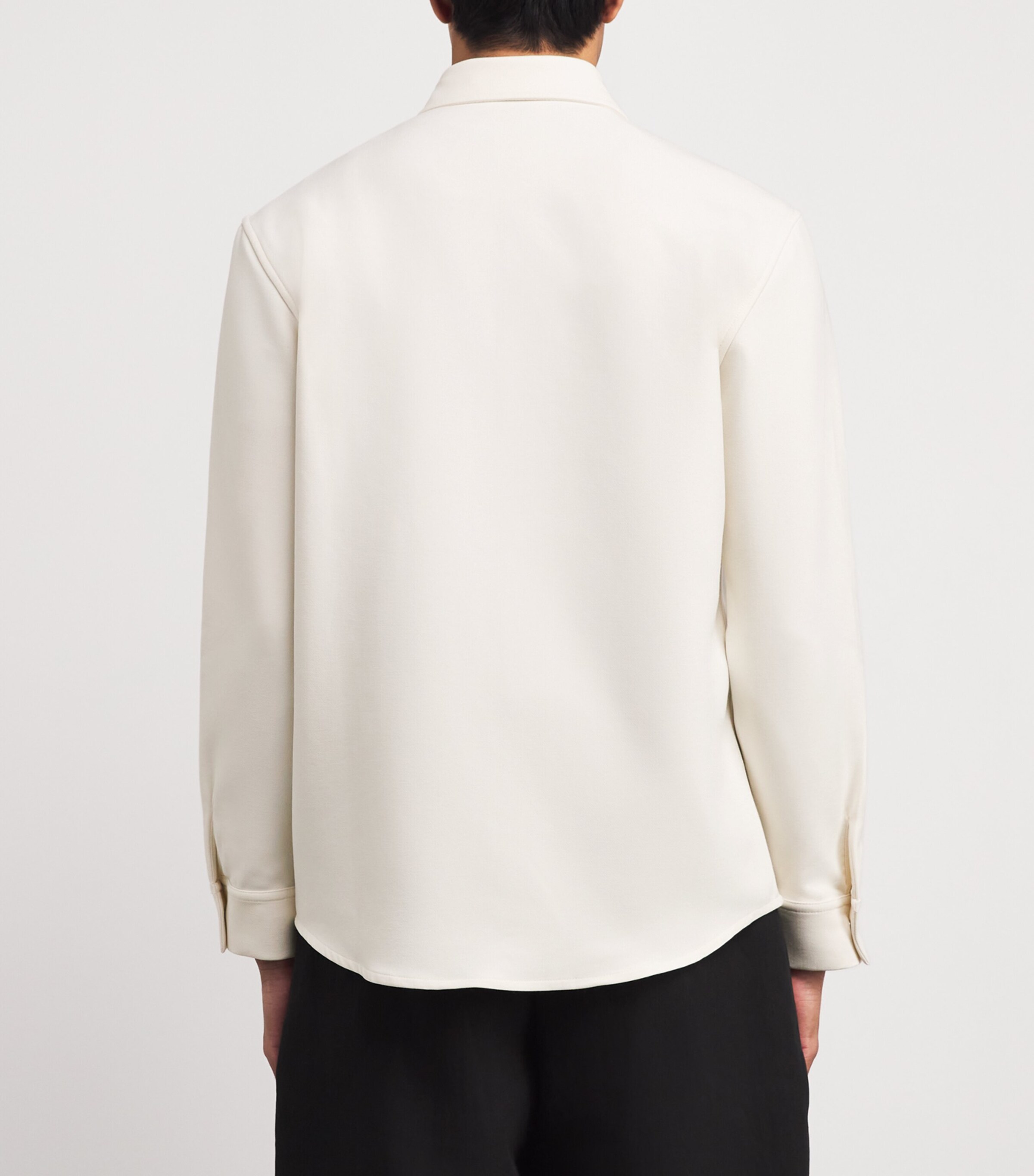 Fleece Long-Sleeve Shirt ECRU Image 4