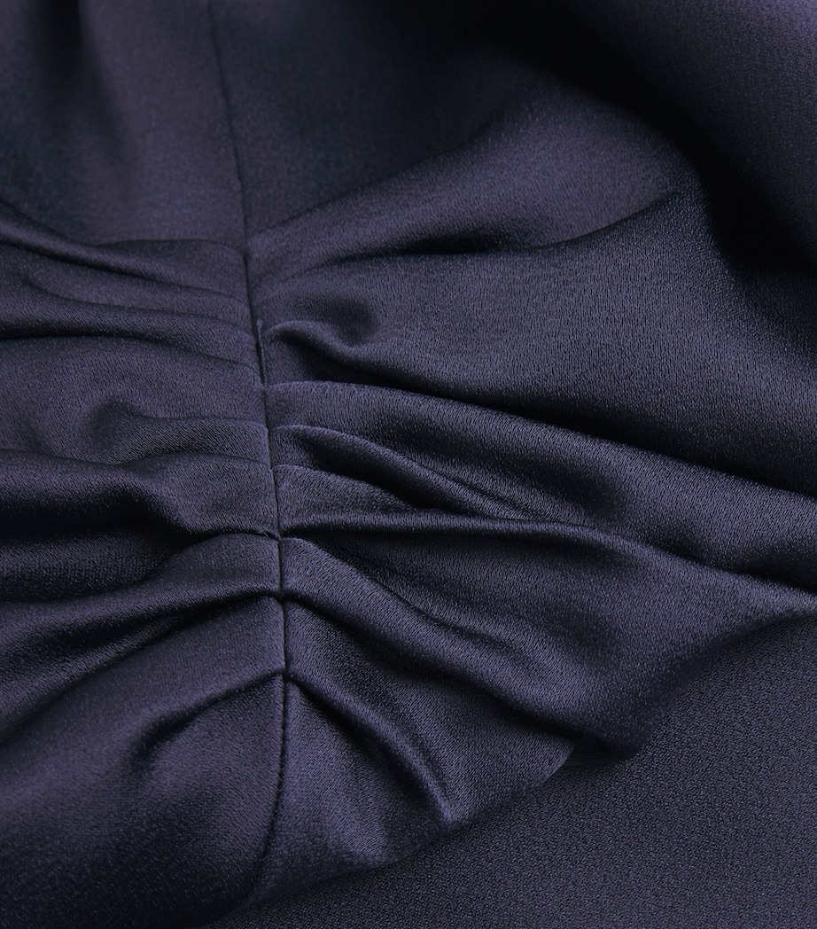 Gathered-Waist Maxi Dress 3256 MIDNIGHT Image 5