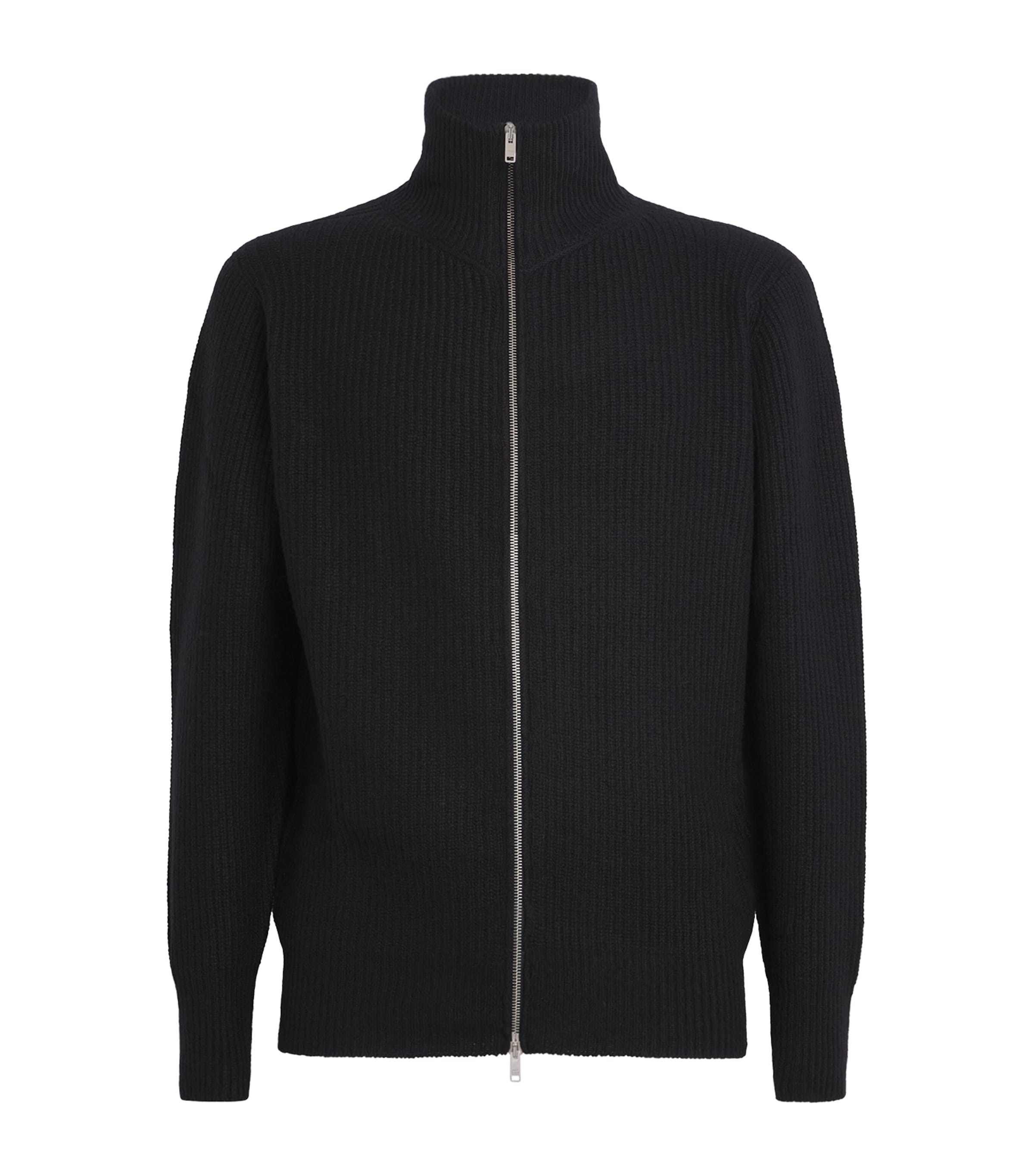 John Smedley Wool-Cashmere Mallam Zip-Up Cardigan | Harrods UK