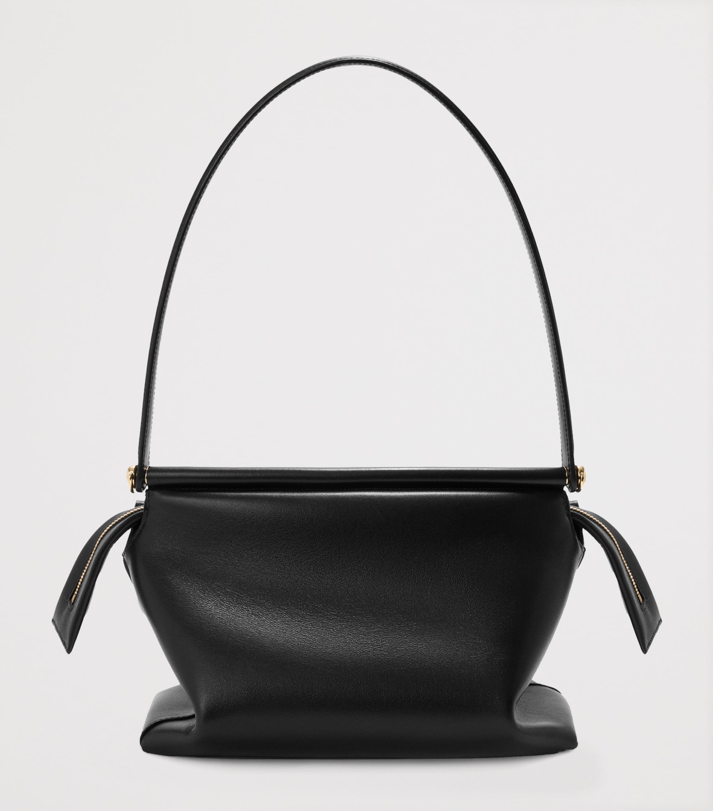 LOEWE Small Leather Whisker Shoulder Bag Black Image 5