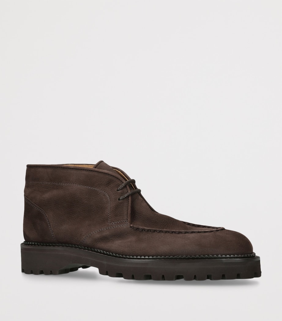 Suede Field Chukka Boots BROWN/OTH Image 3