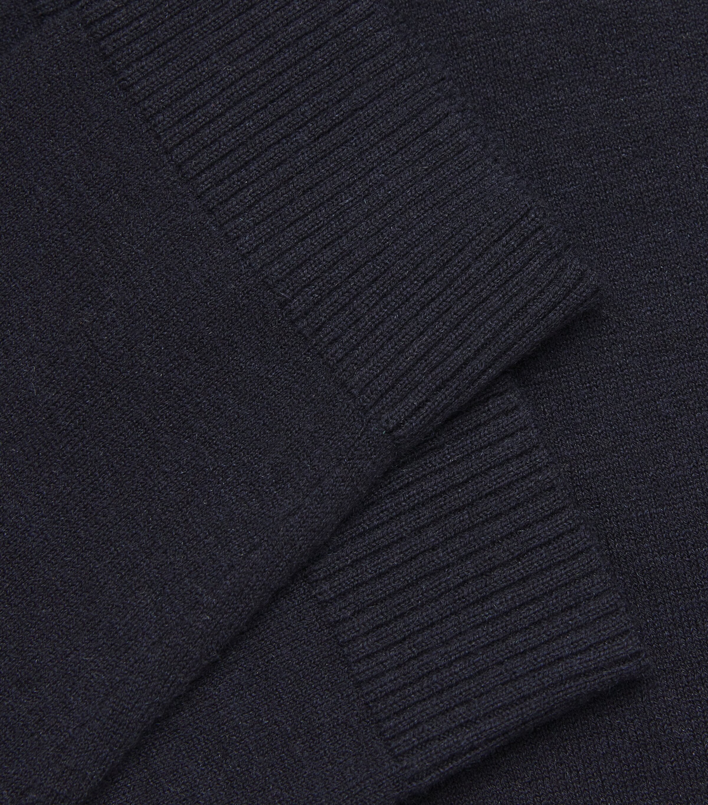 Silk-Blend High-Neck Sweater NAVY Image 5
