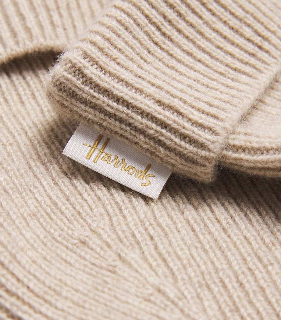 Cashmere Hat OATMEAL Image 3