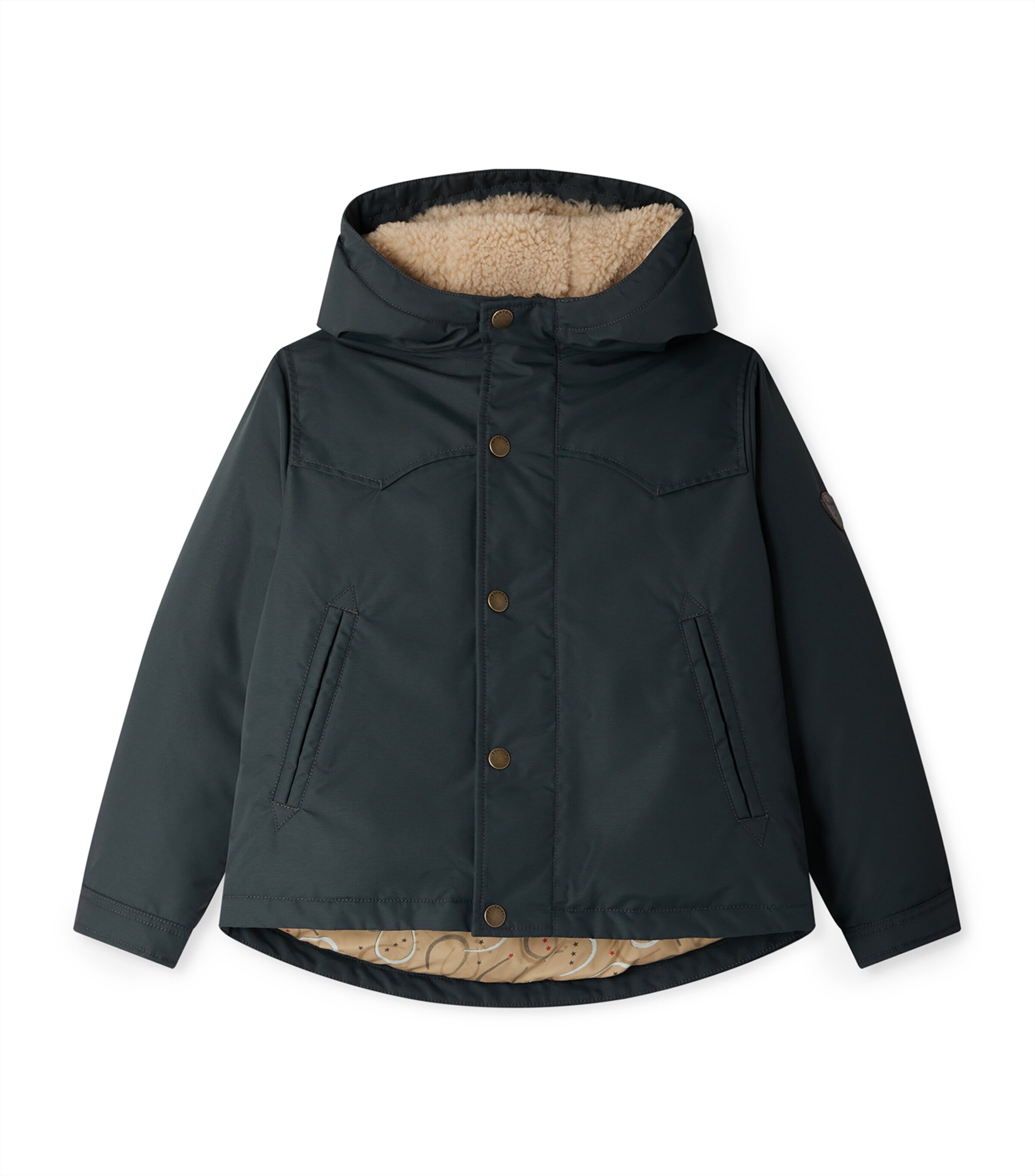 Bonpoint Hooded Jacket (4-8 Years) | Boys Clothing | Coats & Jackets | Designers | Bonpoint