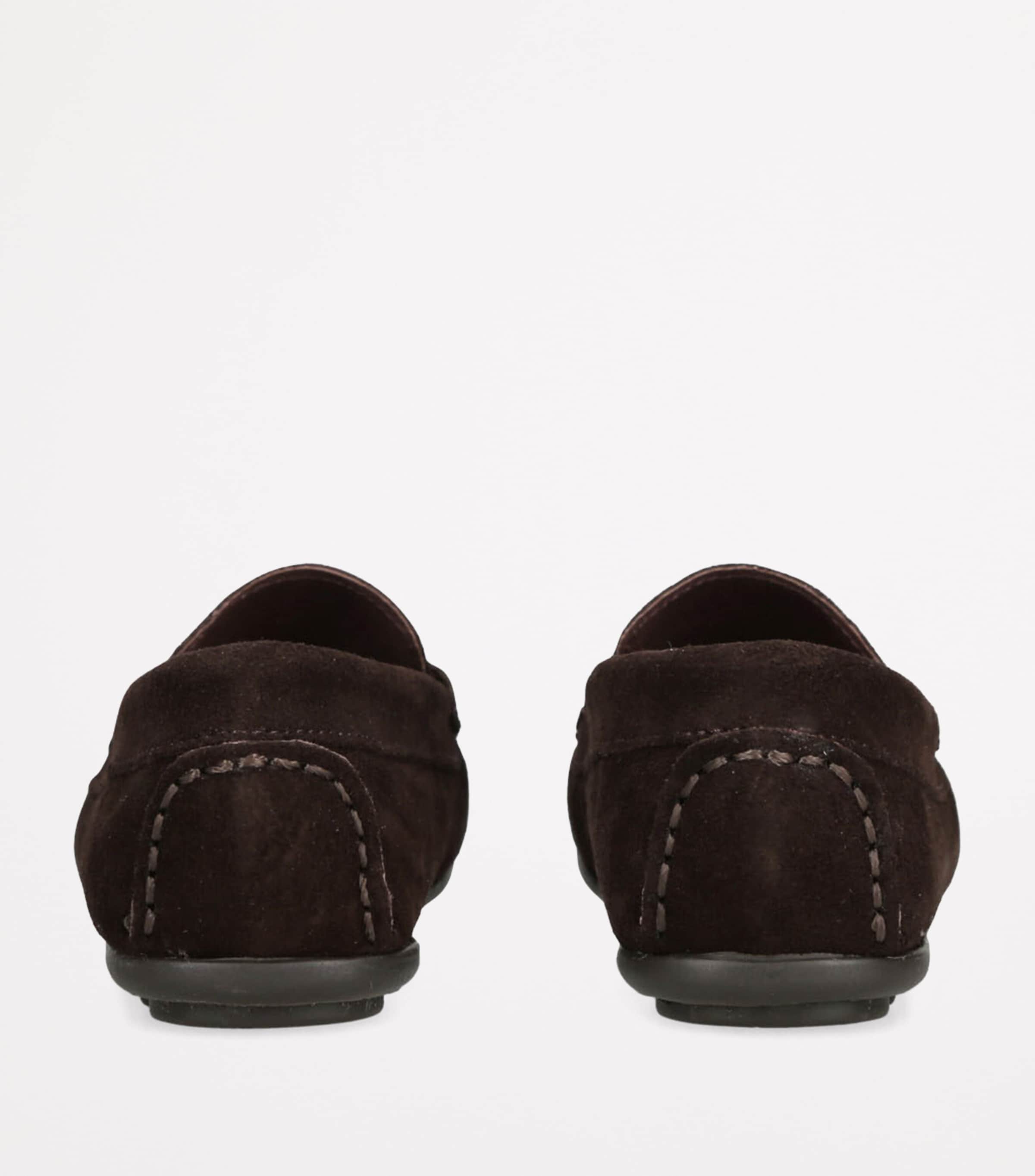 Suede Felix Loafers DARK BROWN Image 2