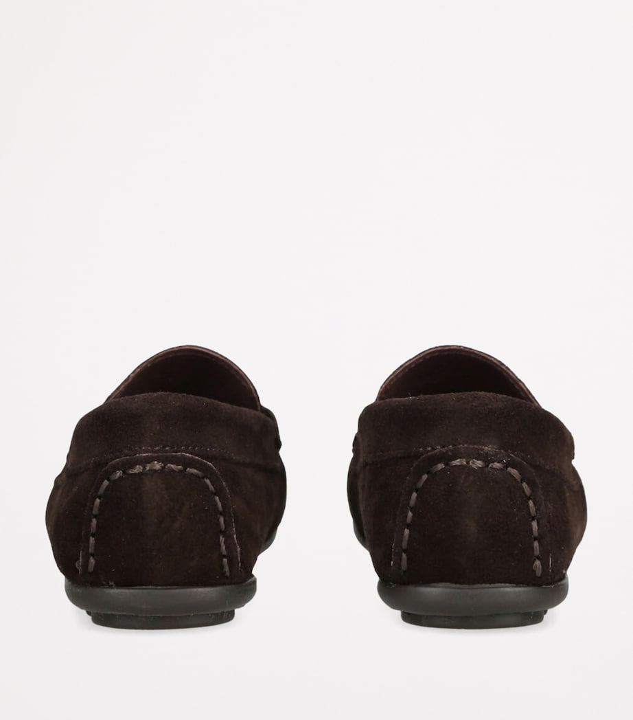Suede Felix Loafers DARK BROWN Image 2