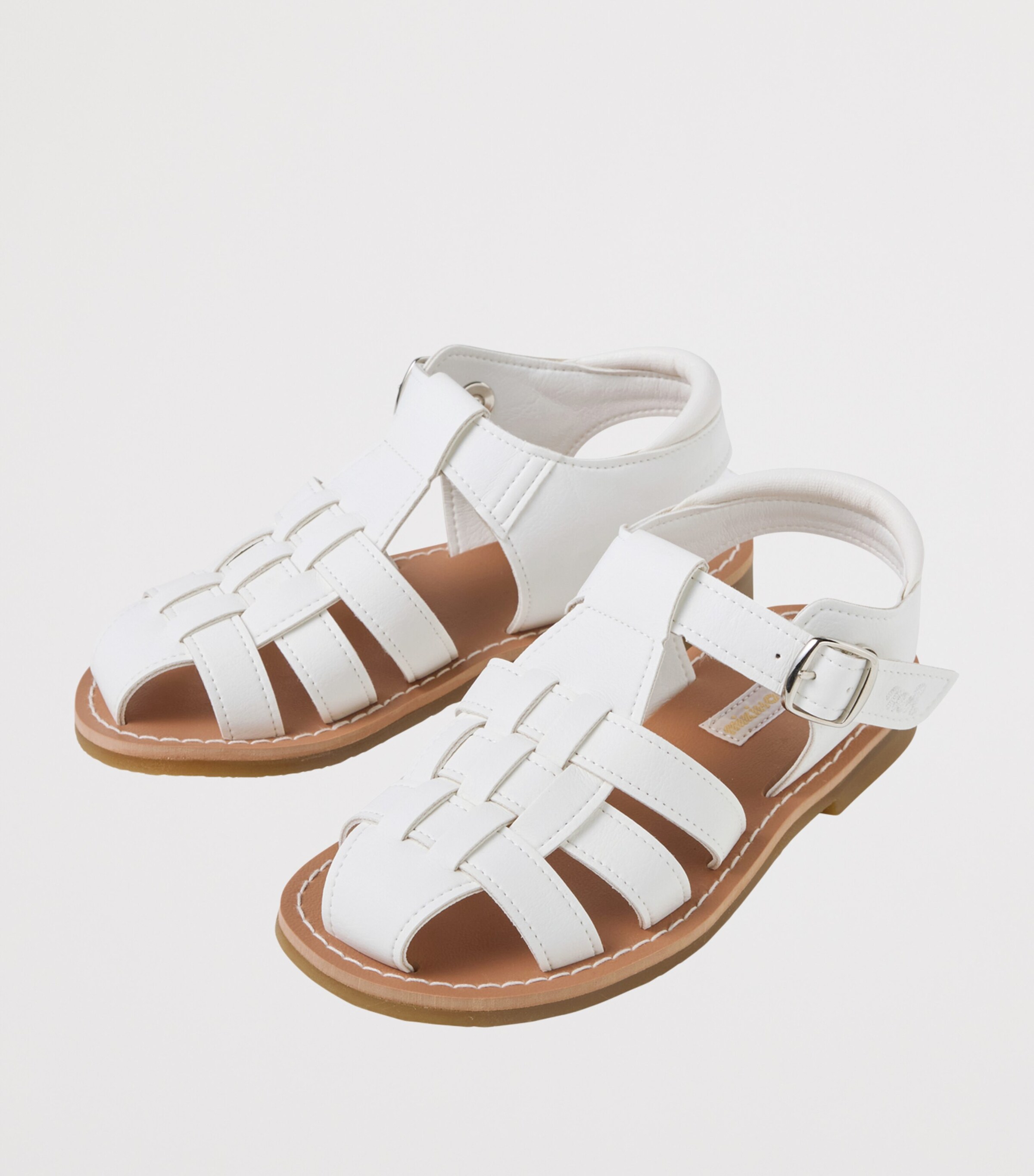 Miki House Faux Leather Sandals Image 2