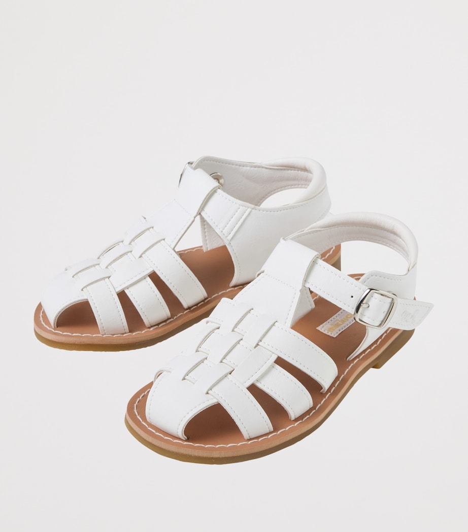 Miki House Faux Leather Sandals Image 2