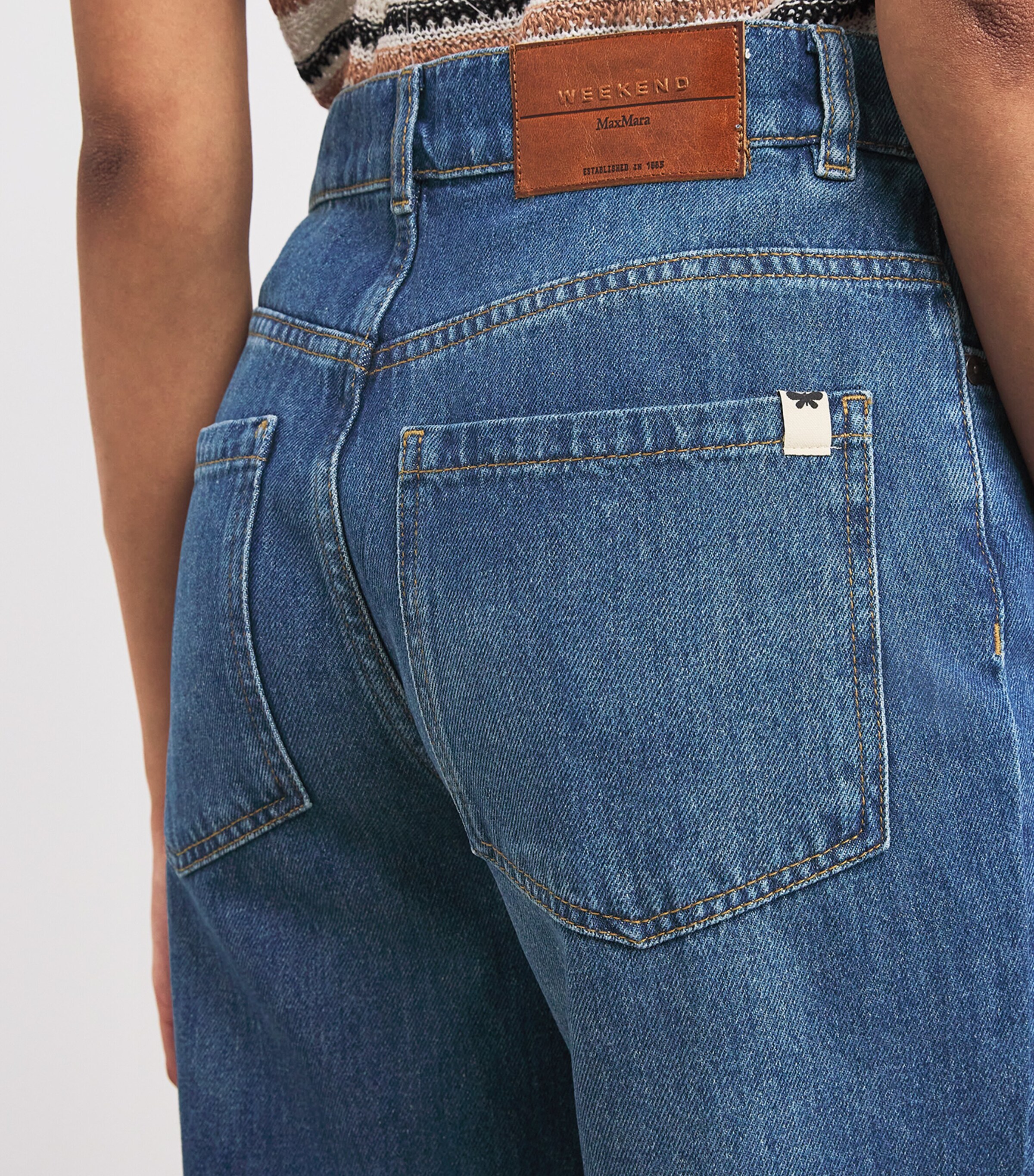 Sequinned Jeans NAVY Image 6