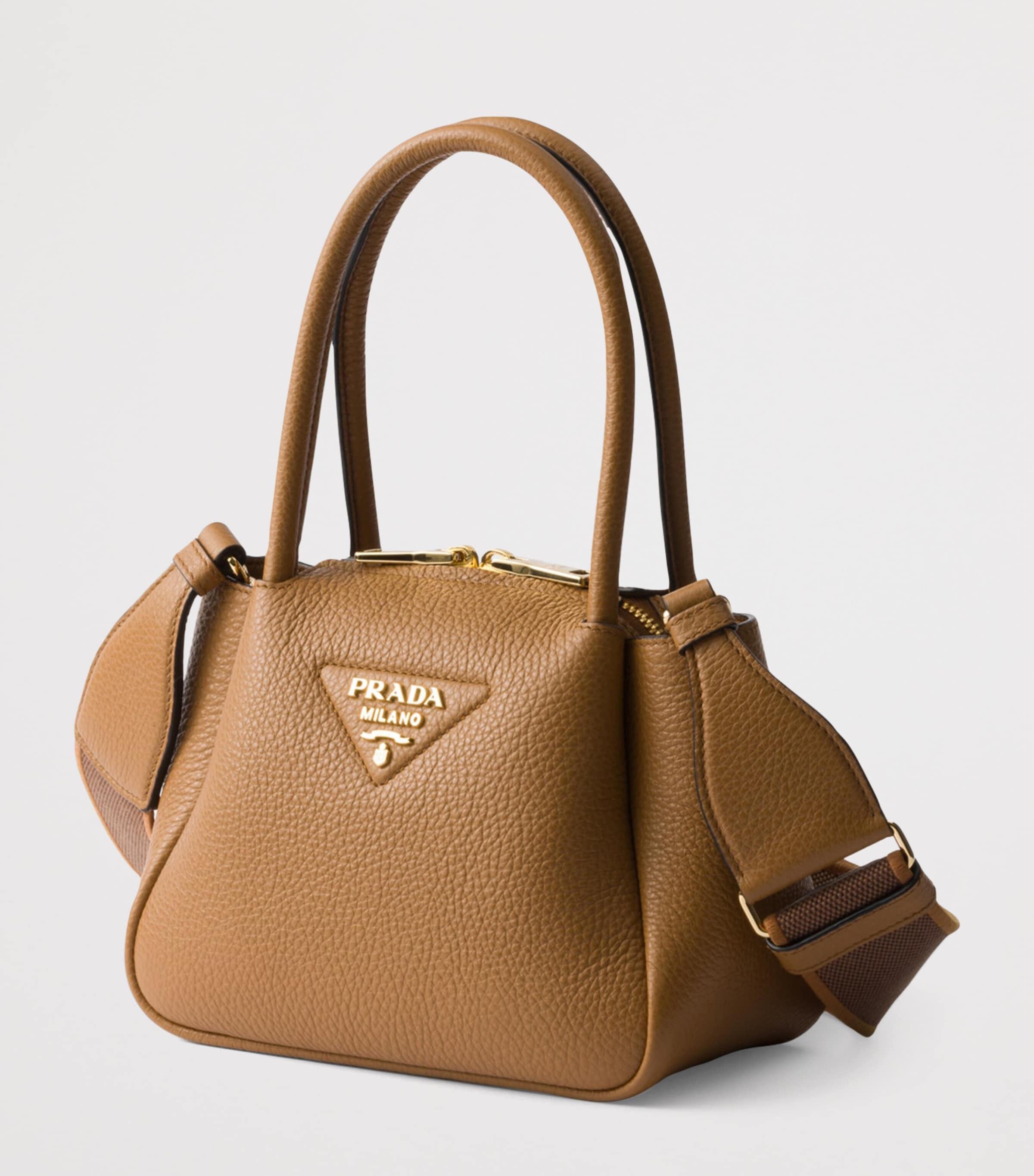 Mini Leather Top-Handle Bag F03V8 Image 2