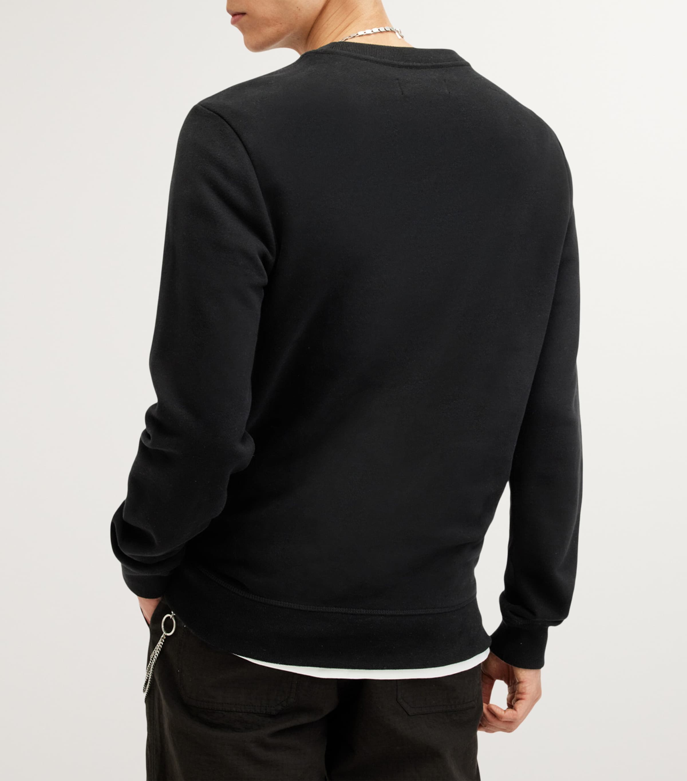 Organic Cotton Raven Sweatshirt BLACK Image 7