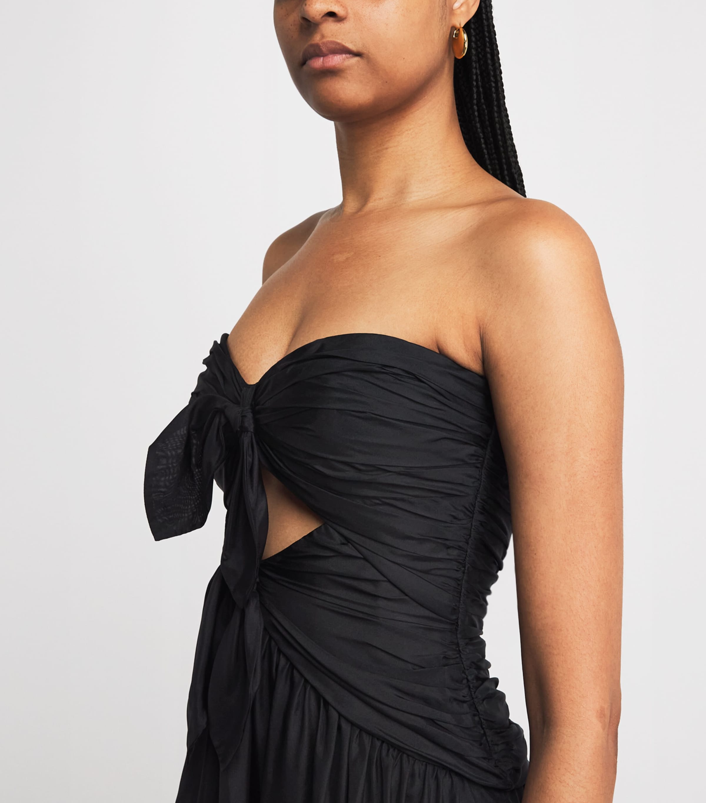 zimmermann black strapless dress All Eyes On You: Discover the Crush Strapless Midi Dress. #ZimResort25 # zimmermann