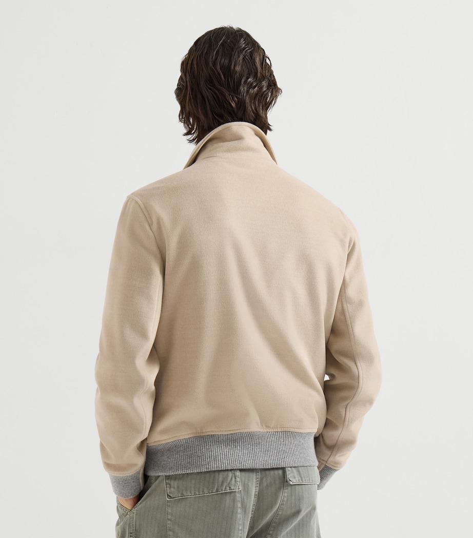 Brunello Cucinelli Mens Virgin Wool Shacket Image 5