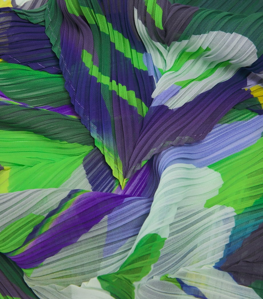 Pleats Please Issey Miyake Pleated Playground Scarf Purple Image 4