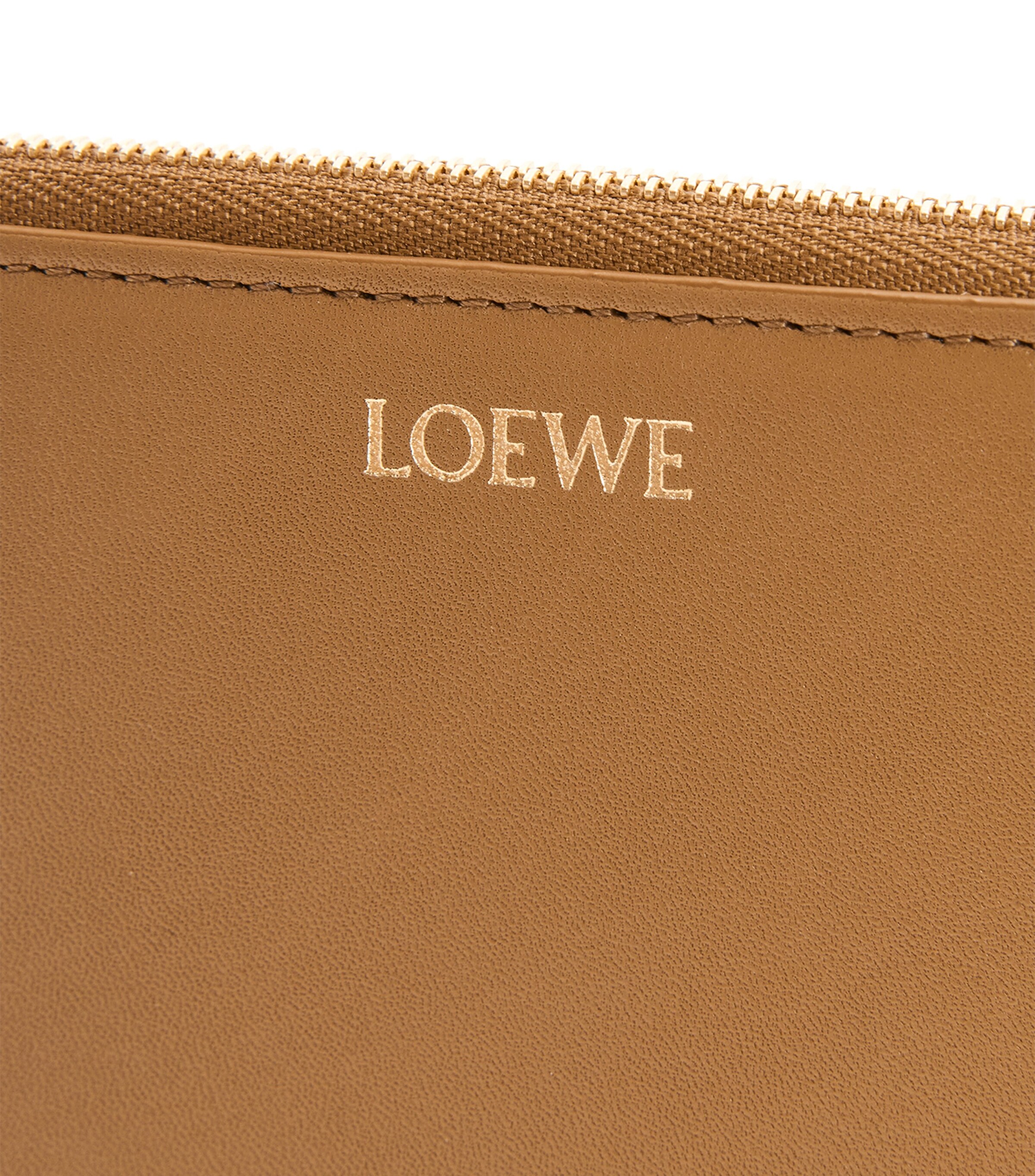 LOEWE Leather Knot Zip-Around Wallet Oak/black Image 5