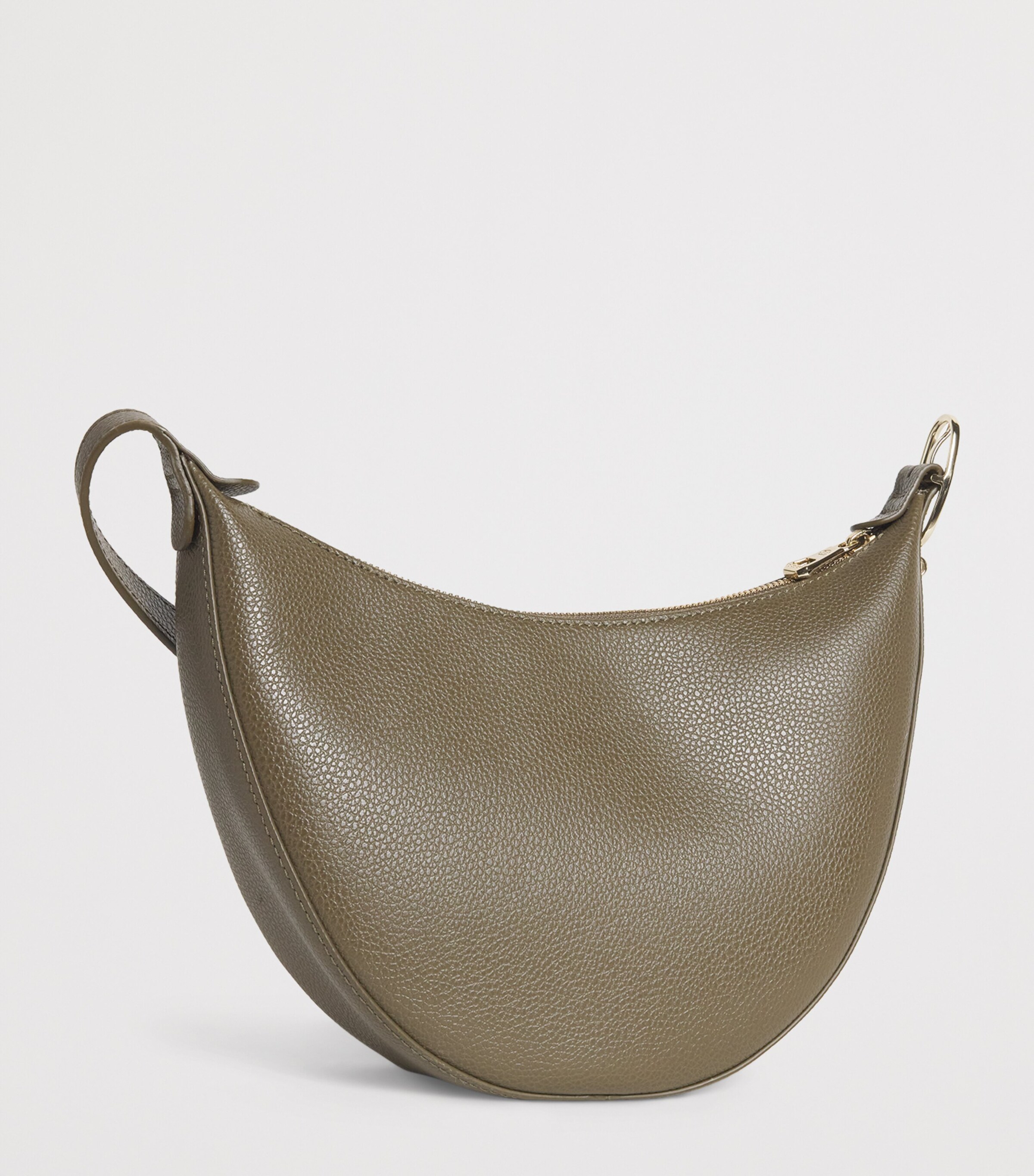 Longchamp Small Leather Le Foulonné Cross-Body Bag Caper Image 3