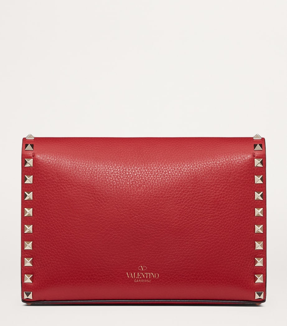 Calf Leather Rockstud Alcove Shoulder Bag 0RO Image 5