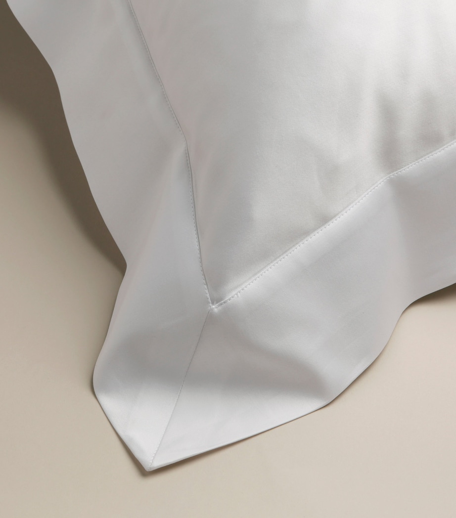 Cotton Sateen The Dream Oxford Pillowcase (50cm x 75cm) WHITE Image 2