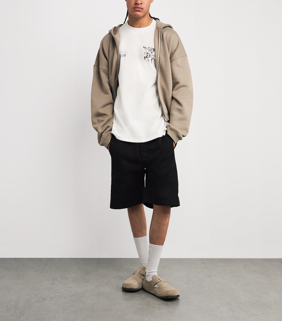 Cotton Legacy Cherub T-Shirt FLAT WHITE Image 2