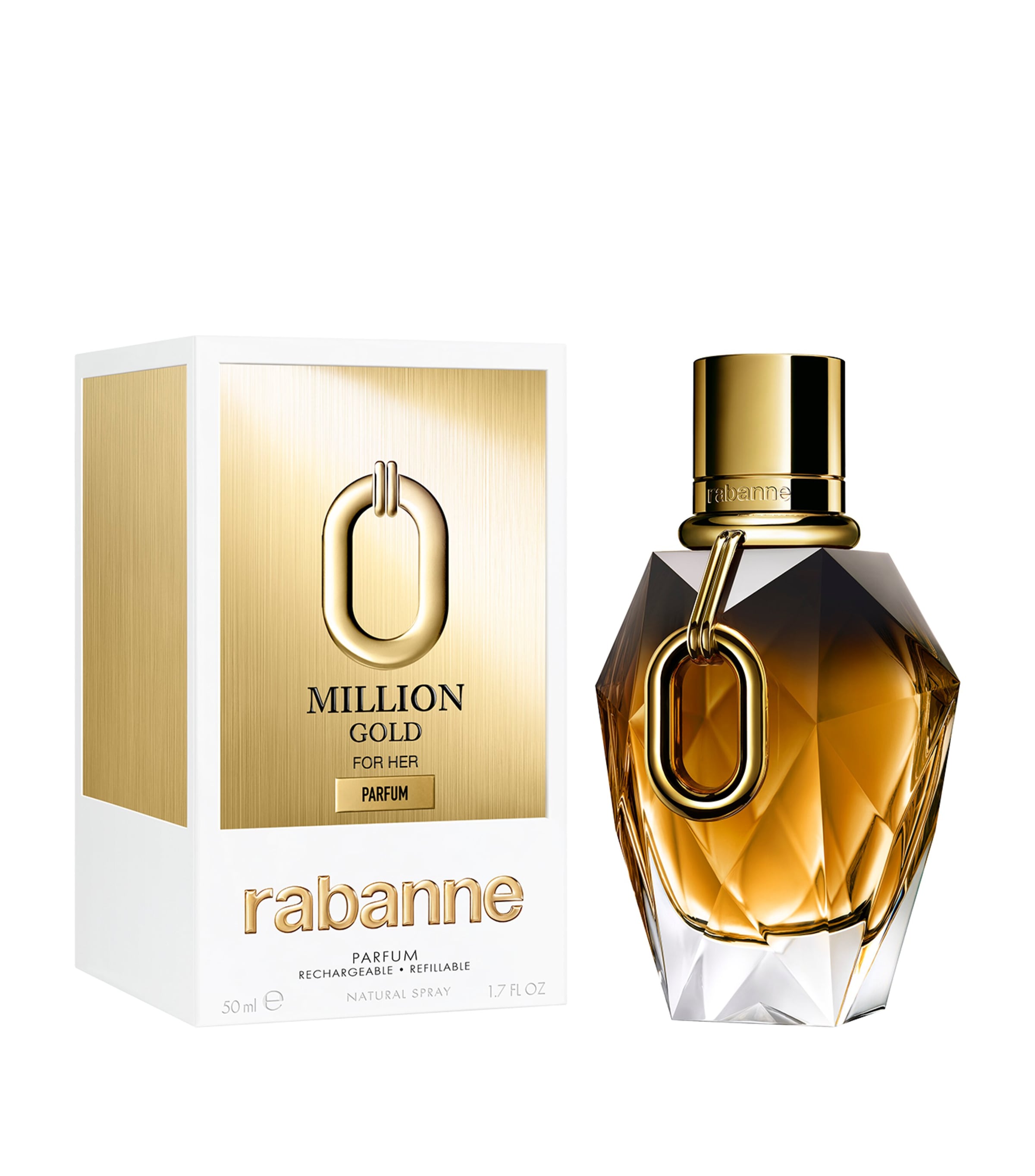 Paco Rabanne Million Gold for Her Eau de Parfum (50ml) | Harrods US
