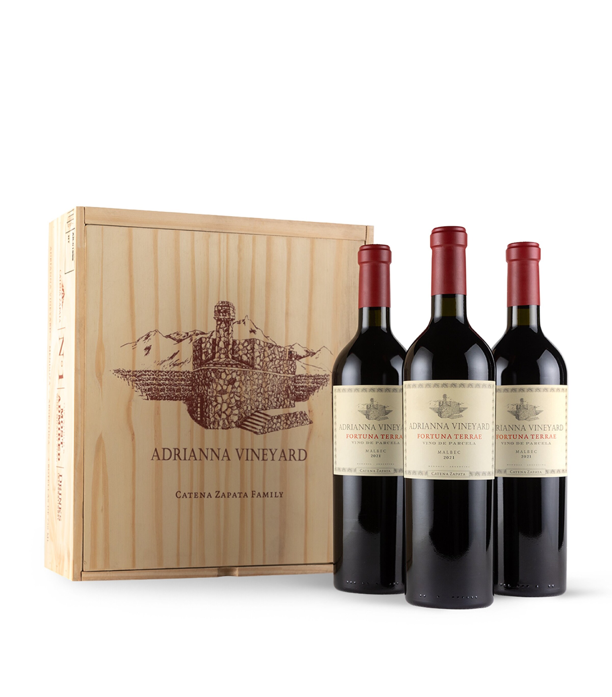 Catena Adrianna Vineyard Fortuna Terrae Malbec 2021 (75cl) – Mendoza, Argentina Image 2