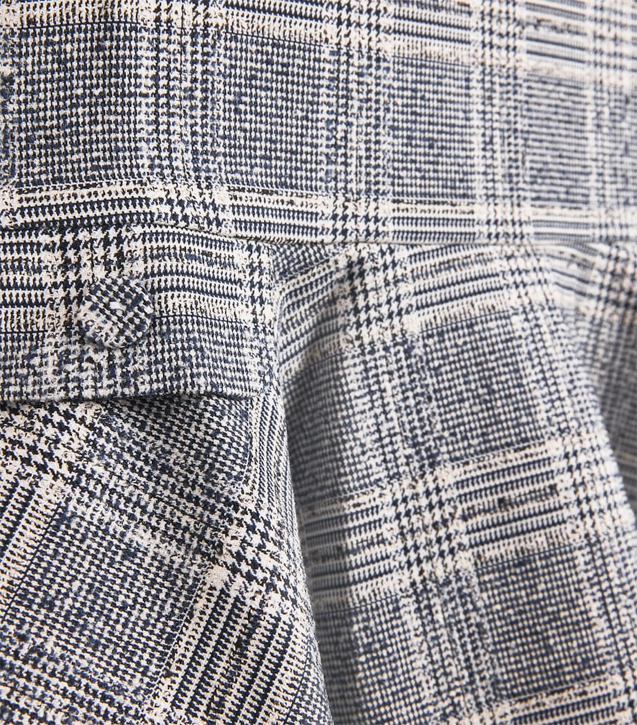 Tweed Short-Sleeve Dress (2-12 Years) 4 MARINE Image 3