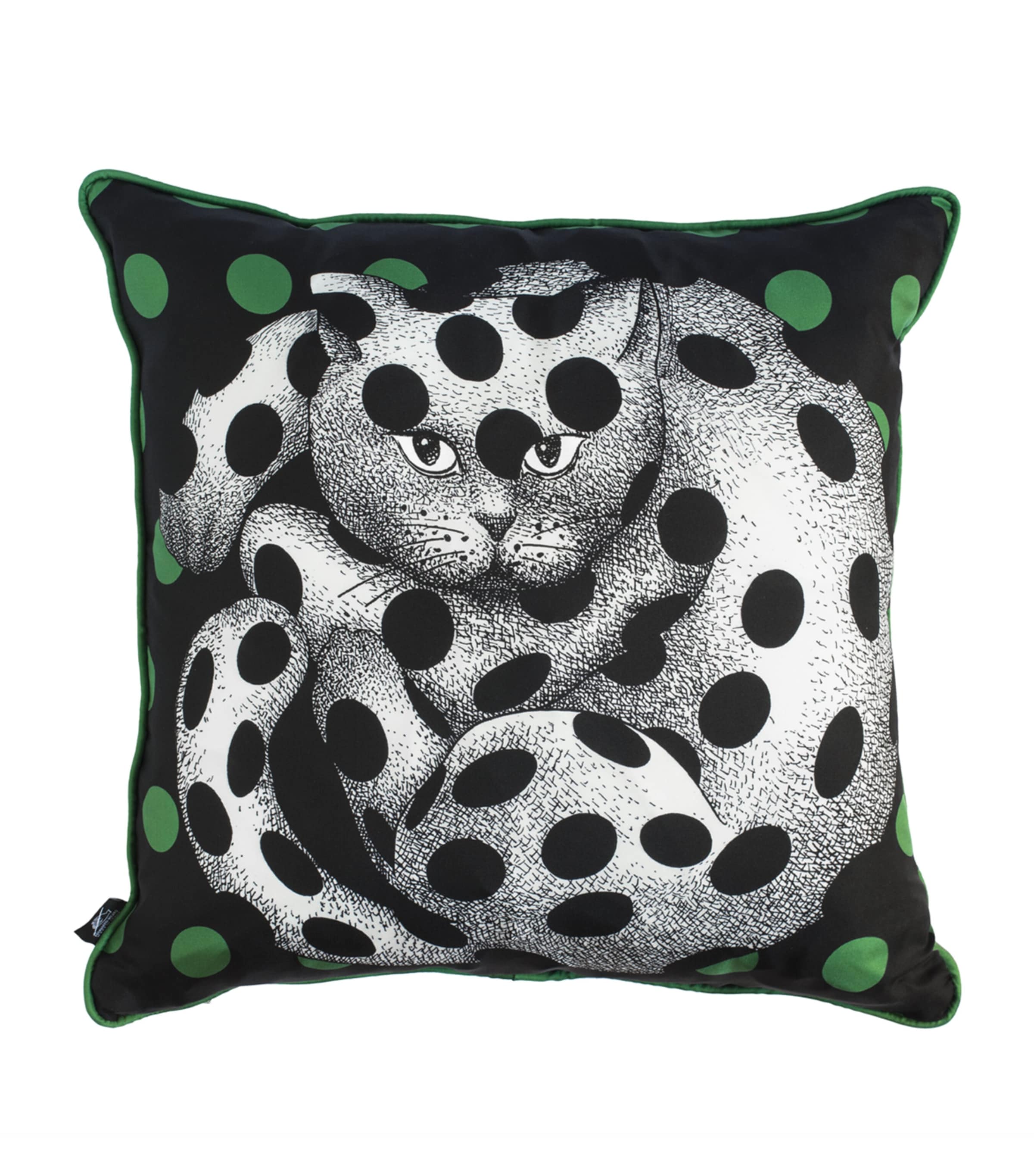 Fornasetti High Fidelity Silk Cushion