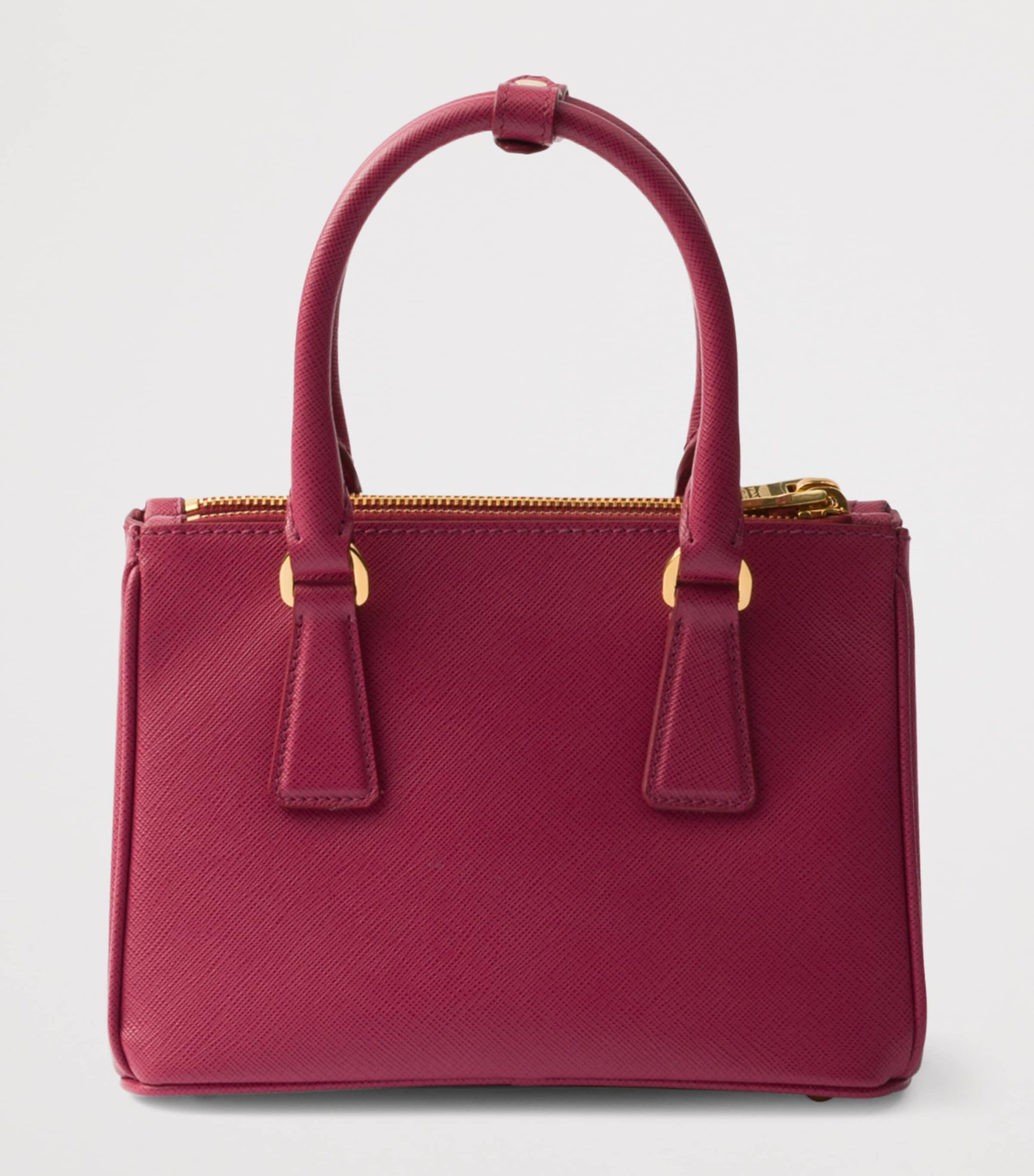 Mini Saffiano Leather Galleria Top-Handle Bag F0BQT Image 4