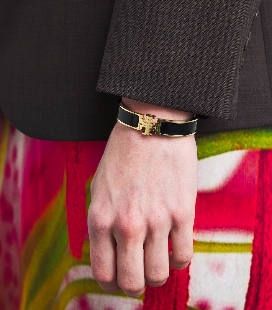 Enamelled Kira Hinge Bangle 720 Image 5