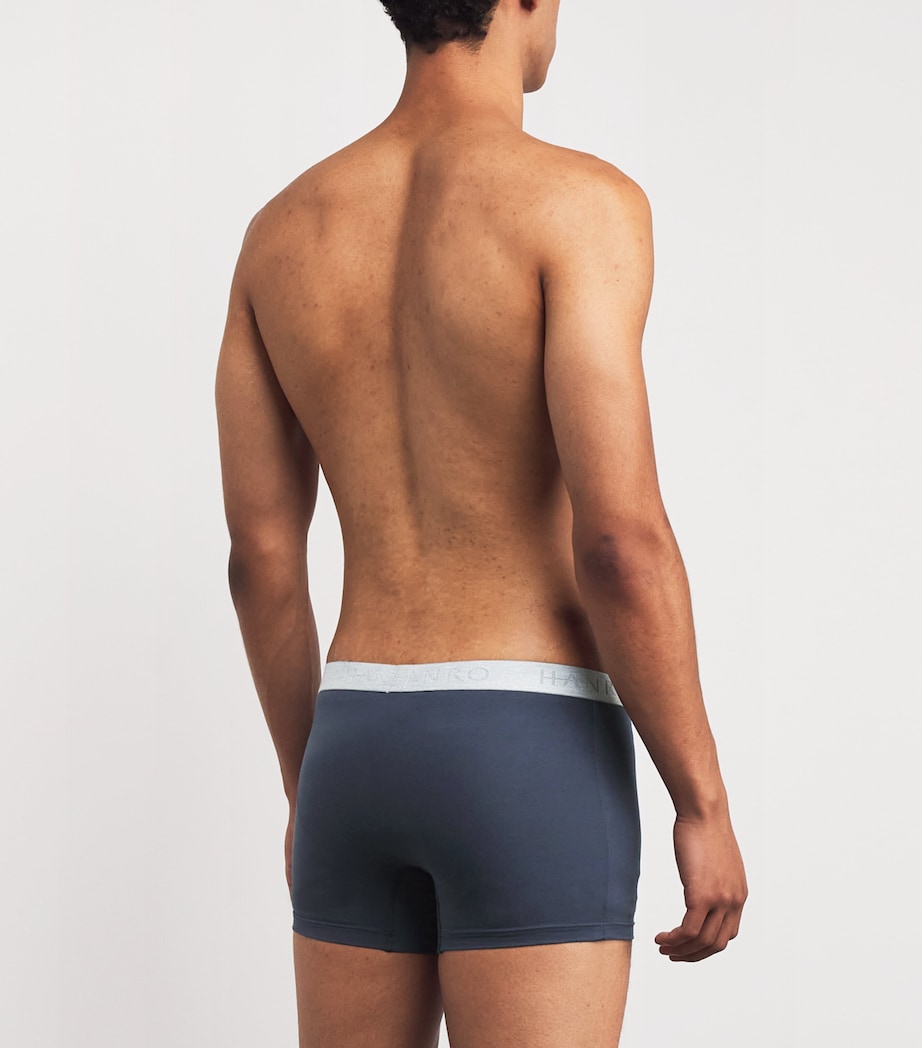 Stretch-Cotton Essentials Trunks (Pack of 2) 3047 BAROLO/OMBR BLU Image 3