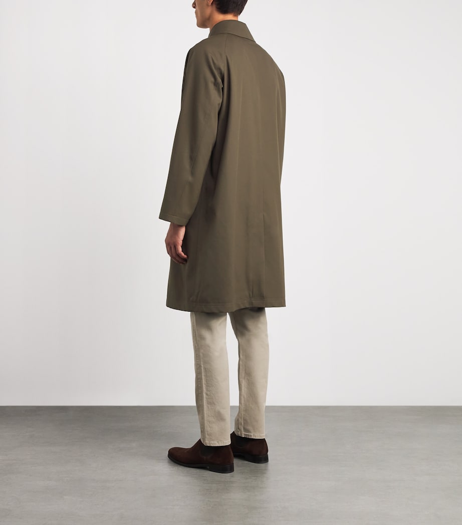 Purdey Mens Mey Storm Coat Khaki Image 5