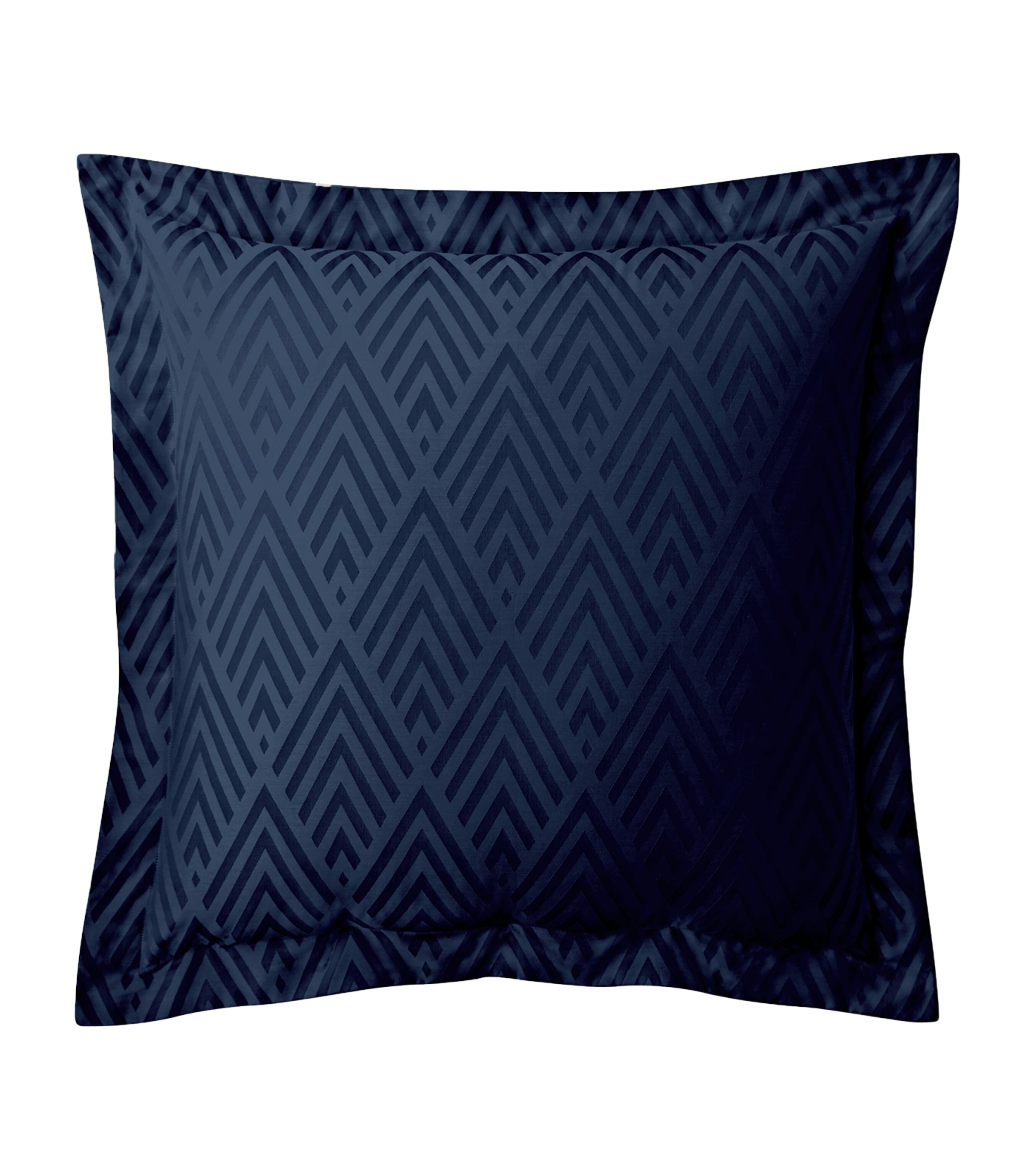 Ralph Lauren Home Penthouse Navy Clayton Square Oxford Pillowcase (65cm x 65cm) Navy Image 2