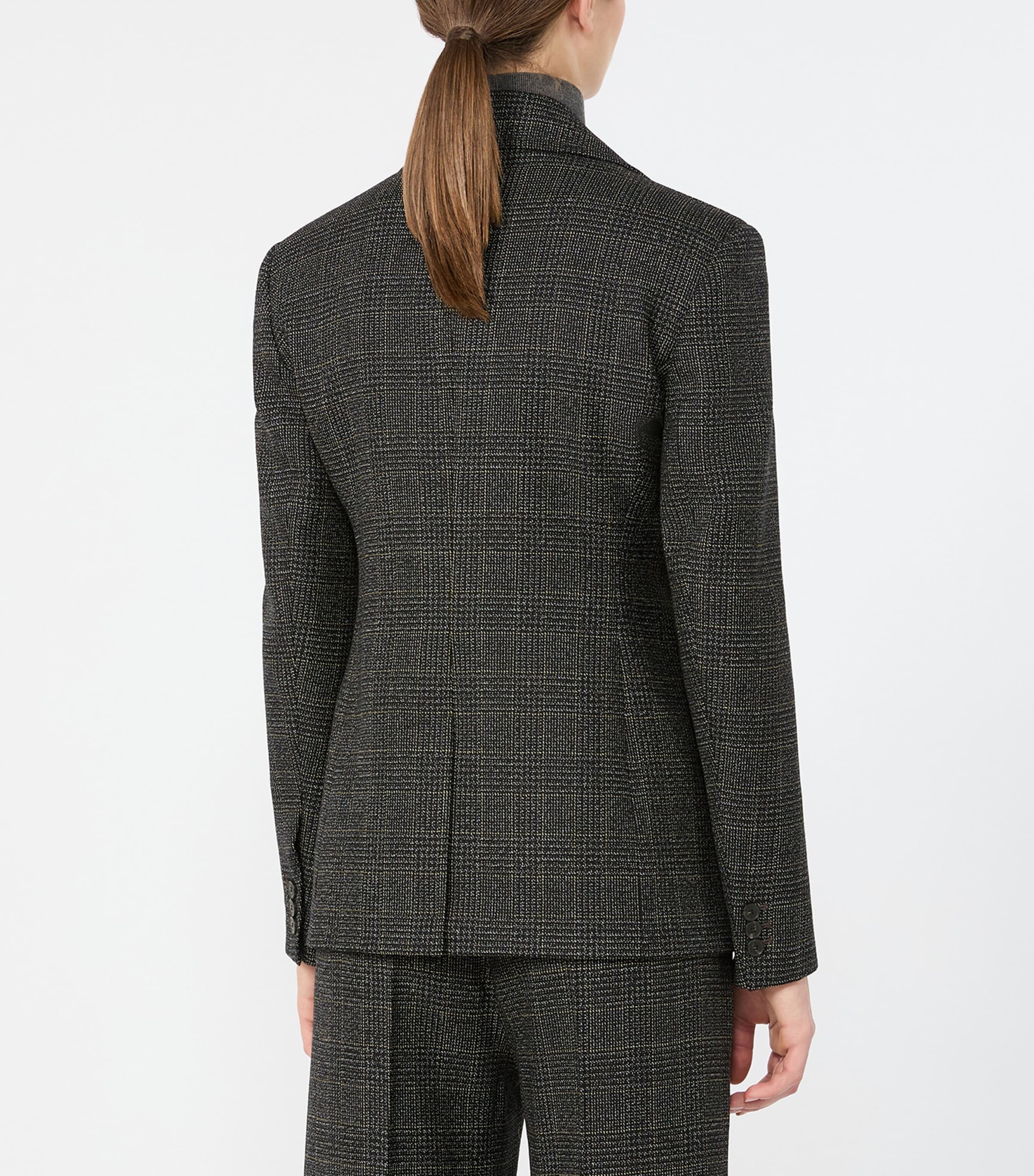 Weekend Max Mara Womens Virgin Wool Blazer Dark Grey Image 4