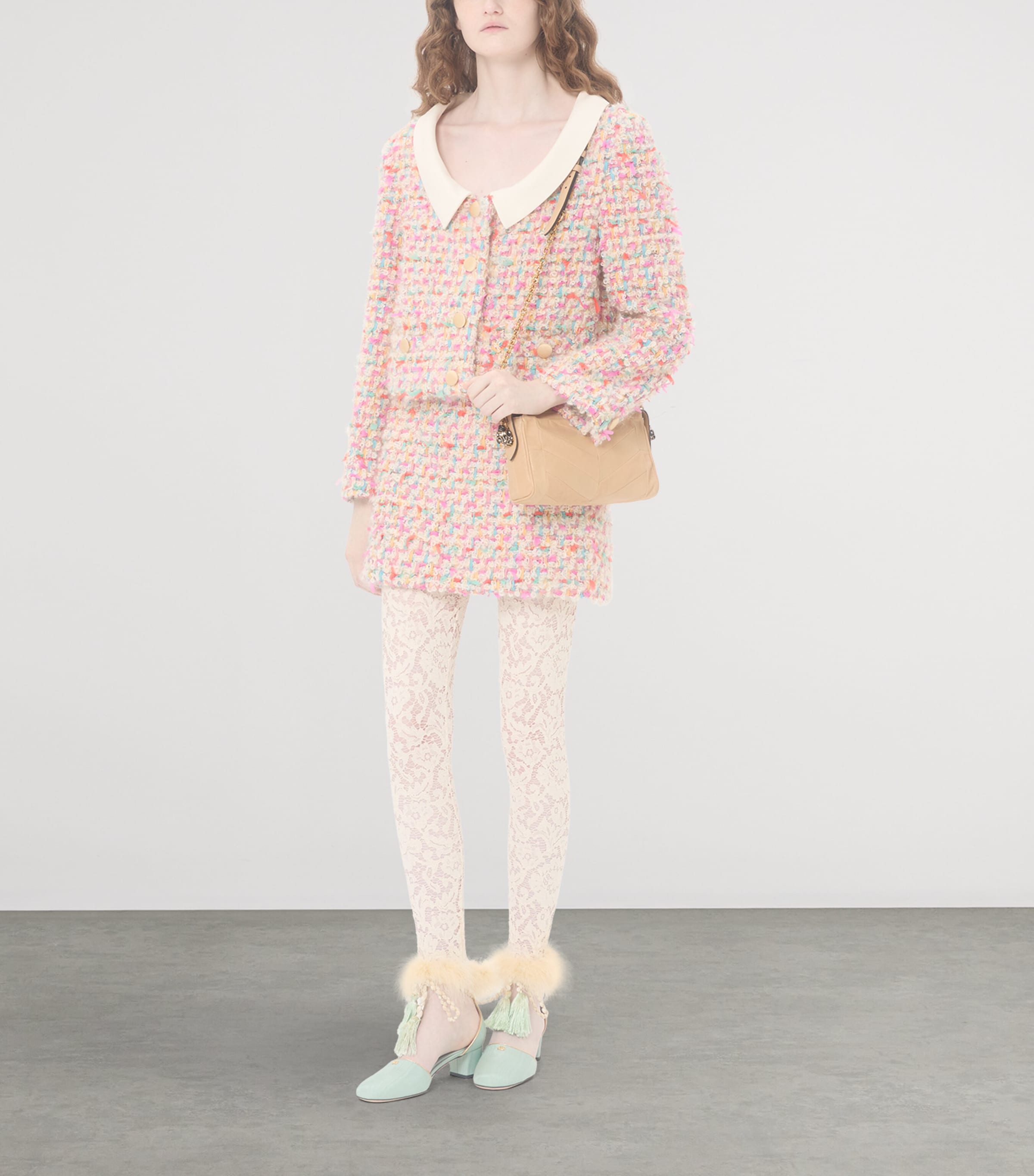 Tweed Mini Skirt M12 Image 5