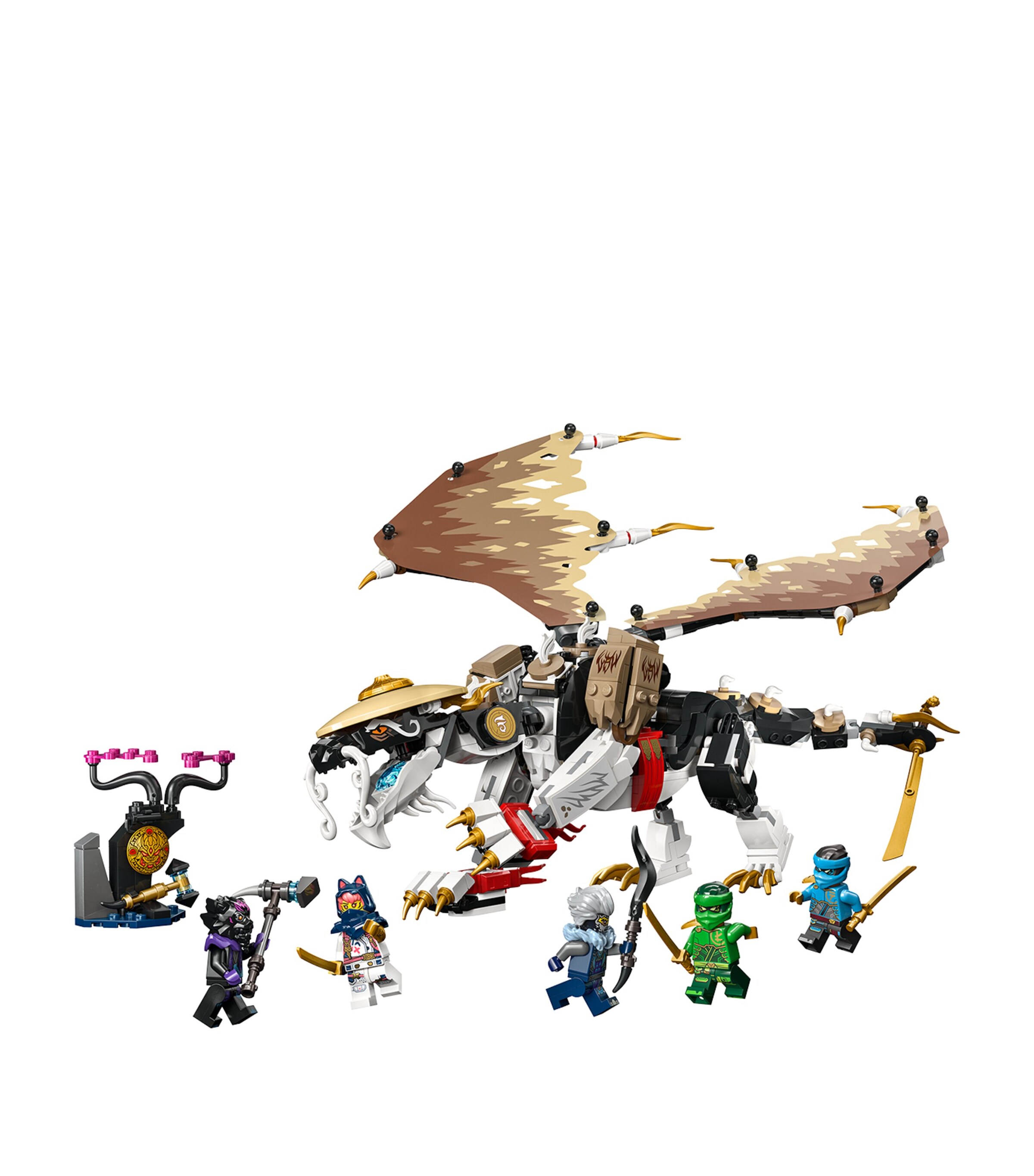Lego NINJAGO Egalt the Master Dragon Toy Ninja Playset 71809 Image 4