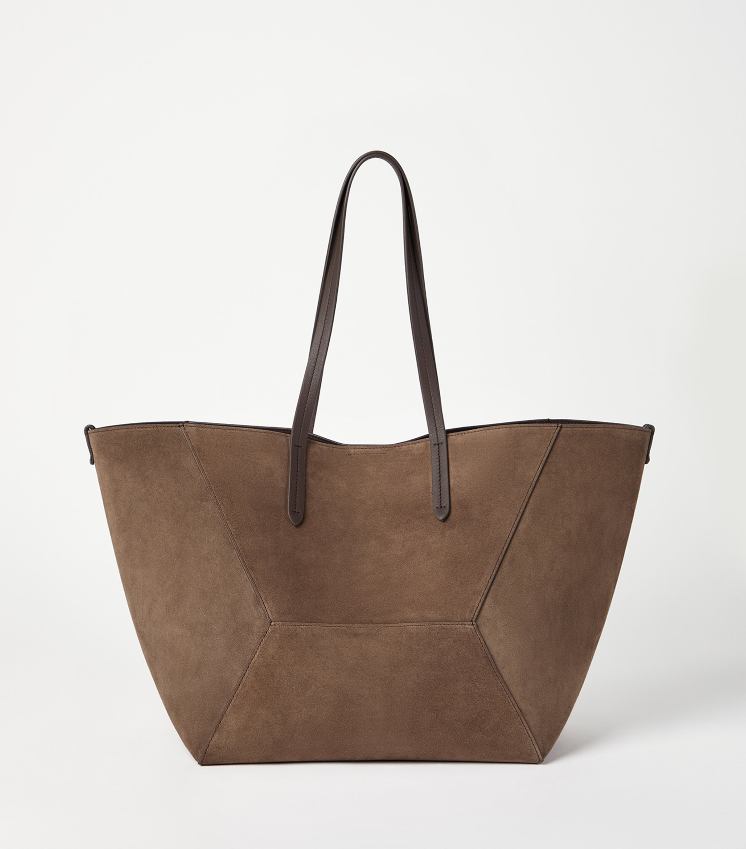 Medium Suede BC Duo Tote Bag C8769 Image 4