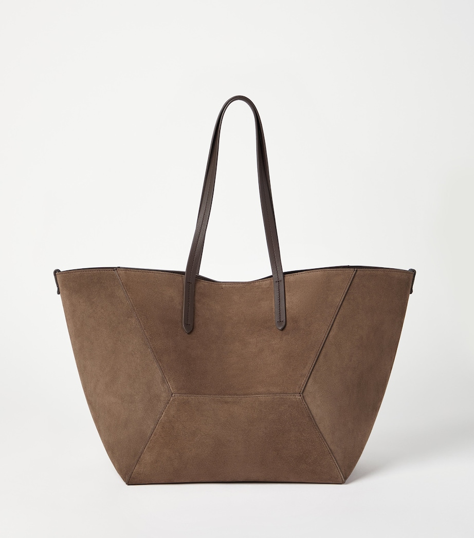 Medium Suede BC Duo Tote Bag C8769 Image 4