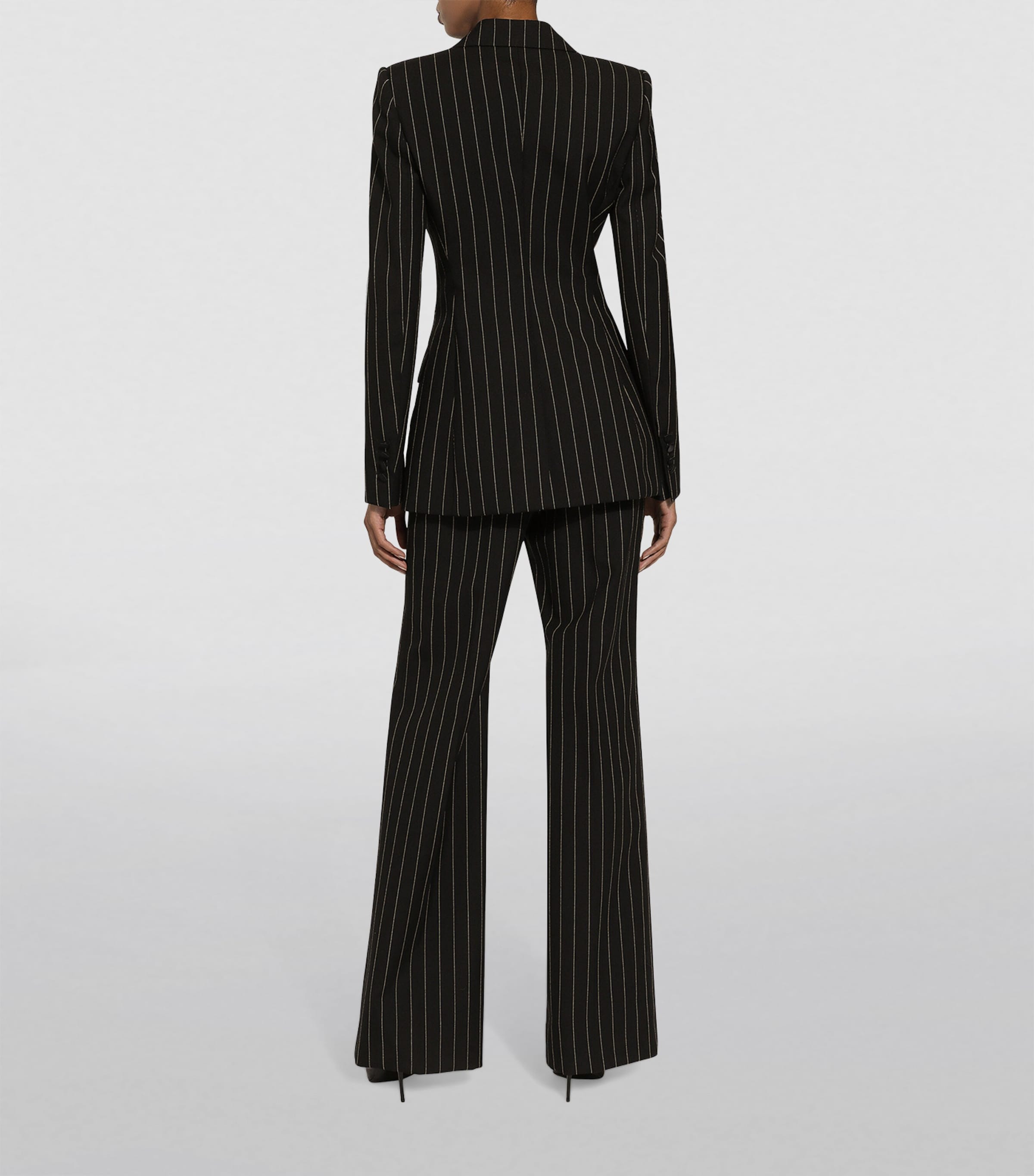 Wool Pinstripe Blazer S8051-STRIPED Image 5