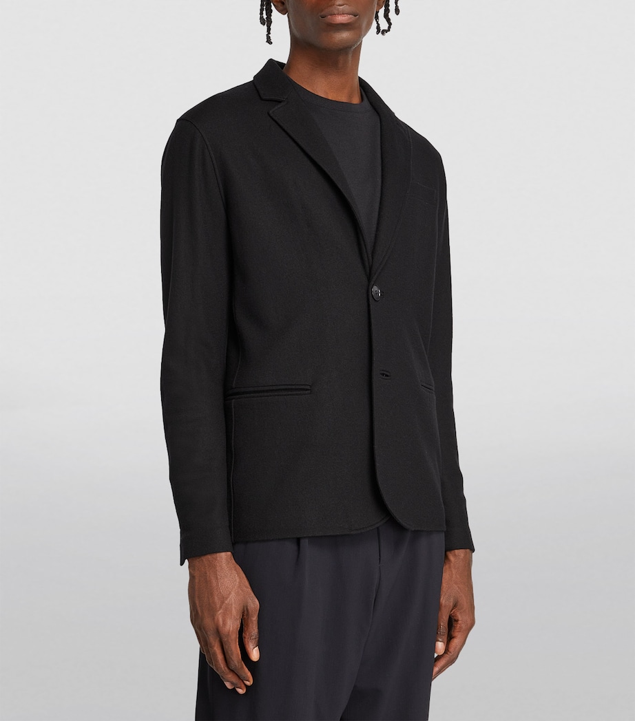 Cashmere Single-Breasted Blazer UC99 Image 3