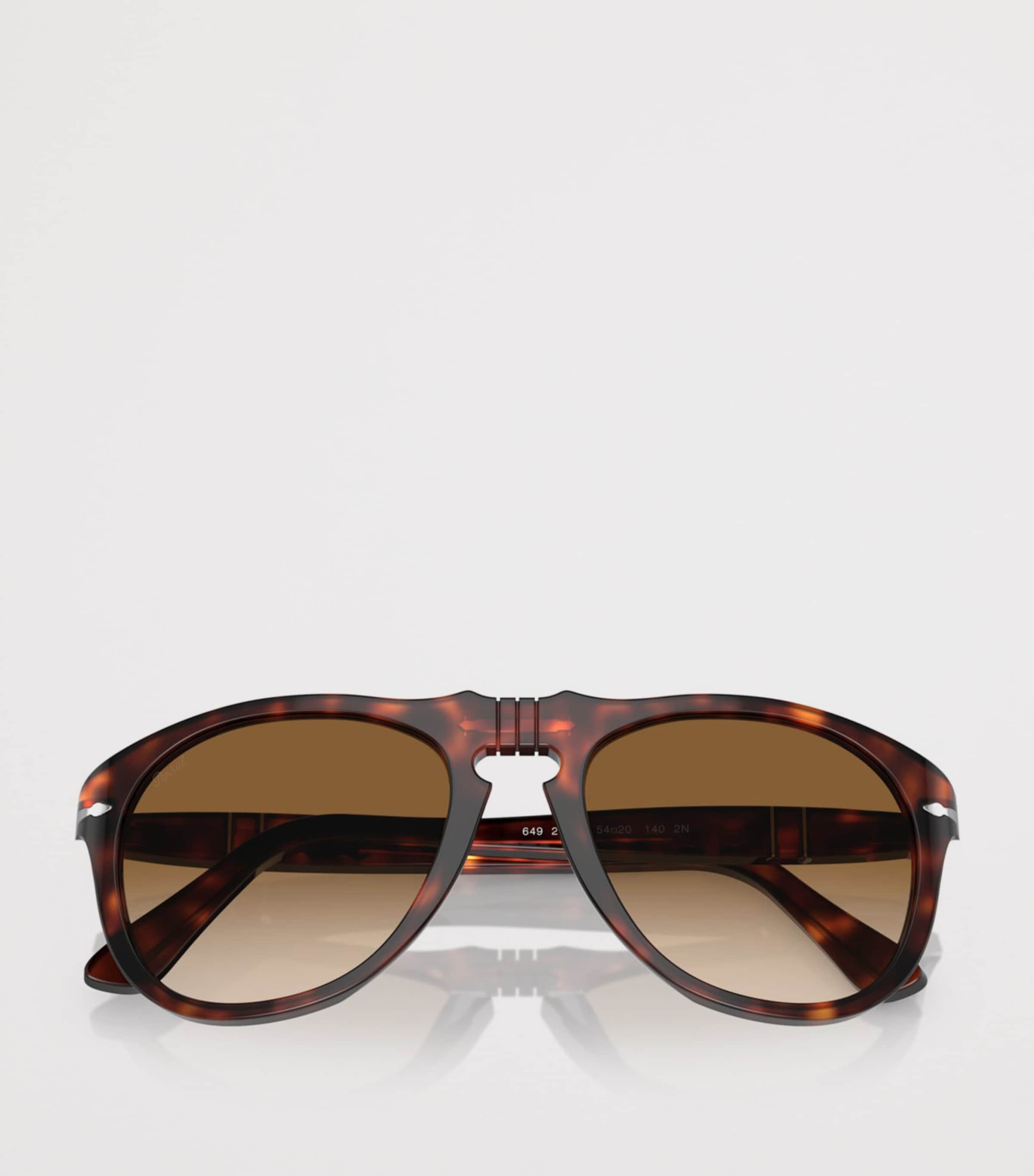 Persol Original Pilot Sunglasses Brown Image 4